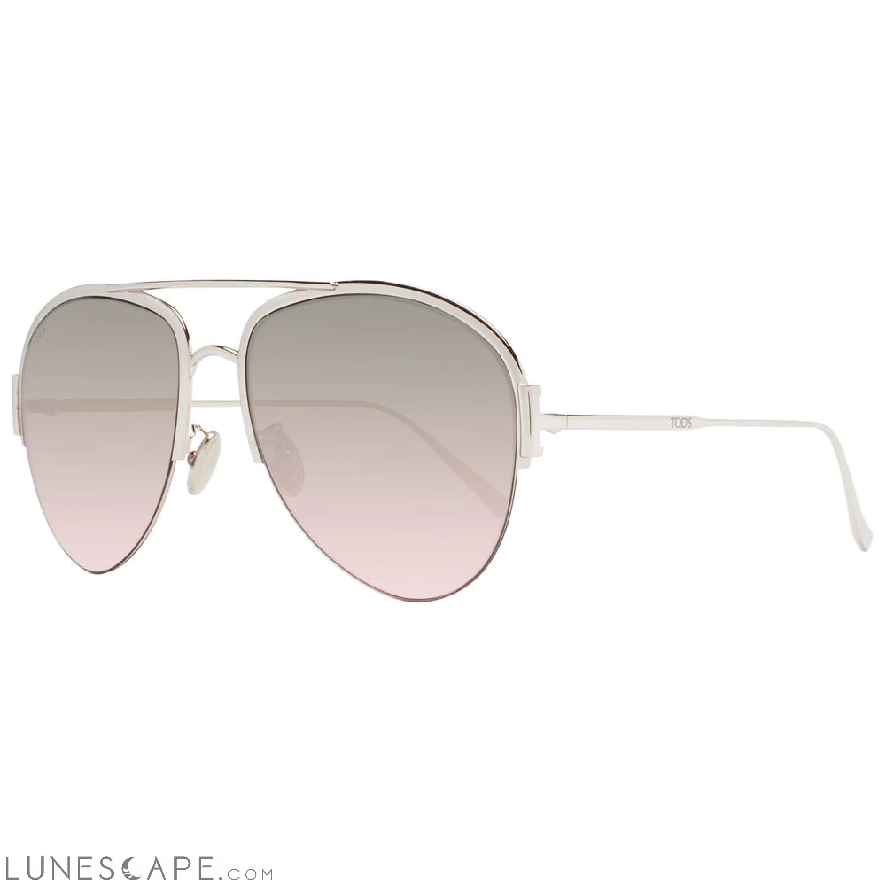 Tod's Rose Gold Women Sunglasses LUNESCAPE