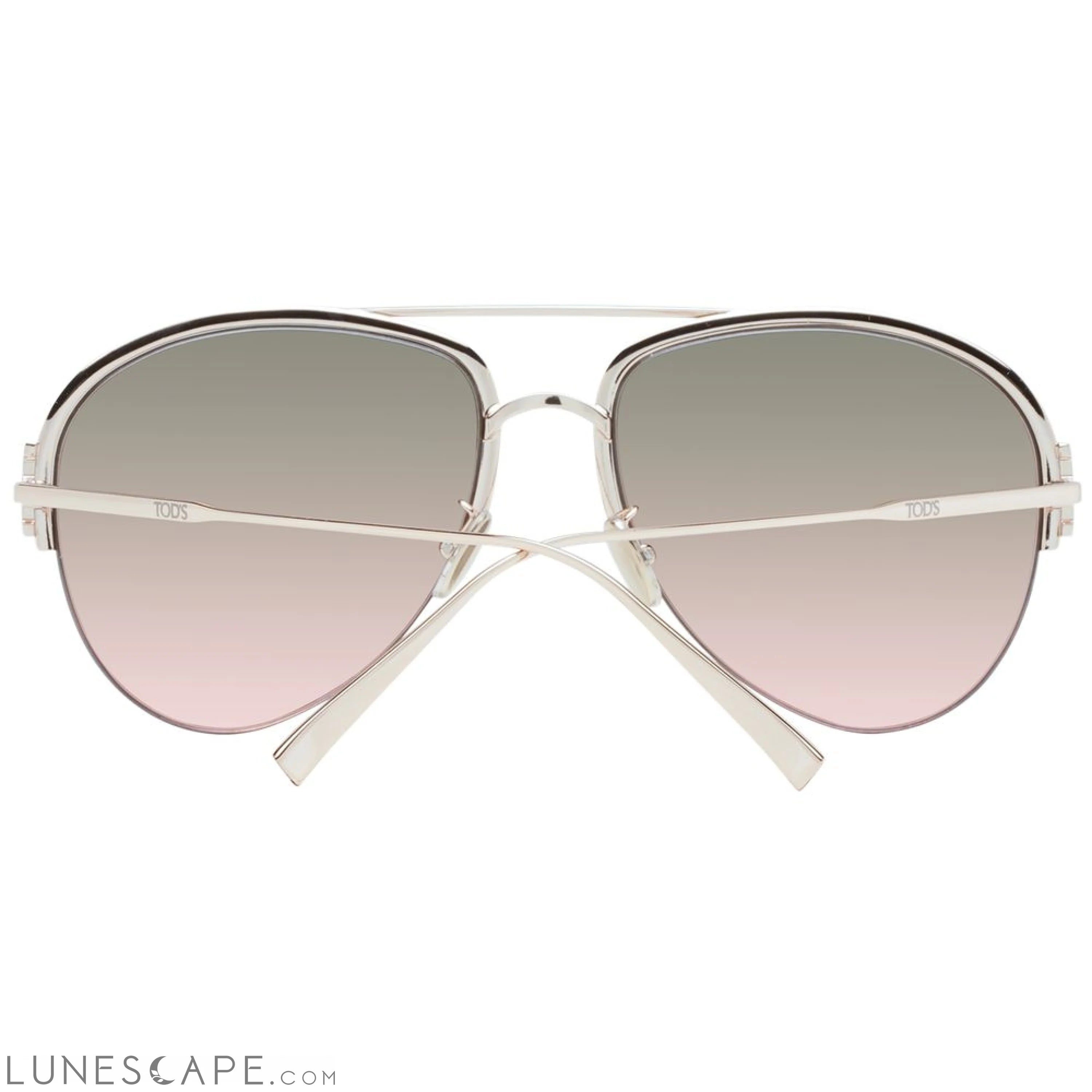 Tod's Rose Gold Women Sunglasses LUNESCAPE