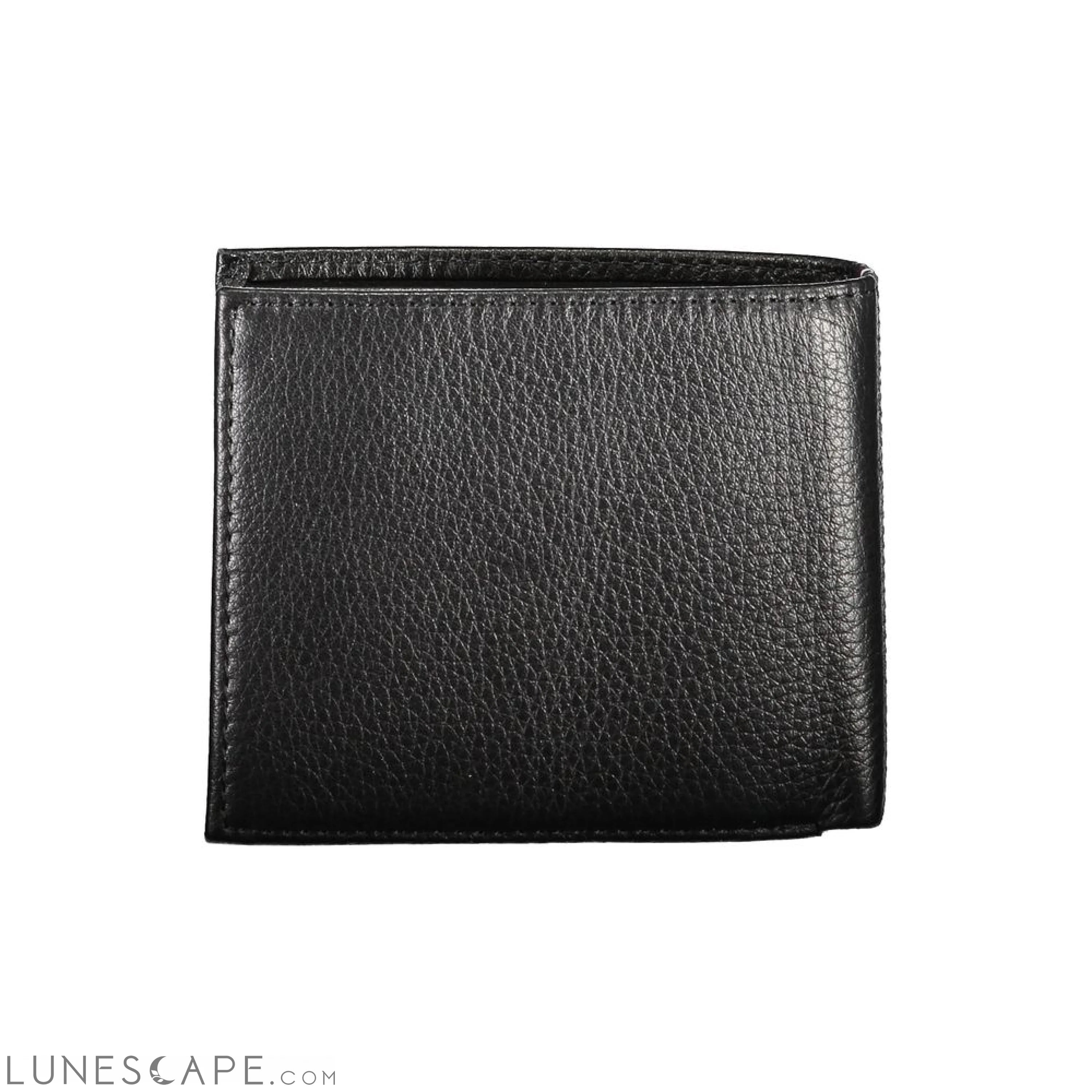 Tommy Hilfiger Black Leather Wallet LUNESCAPE