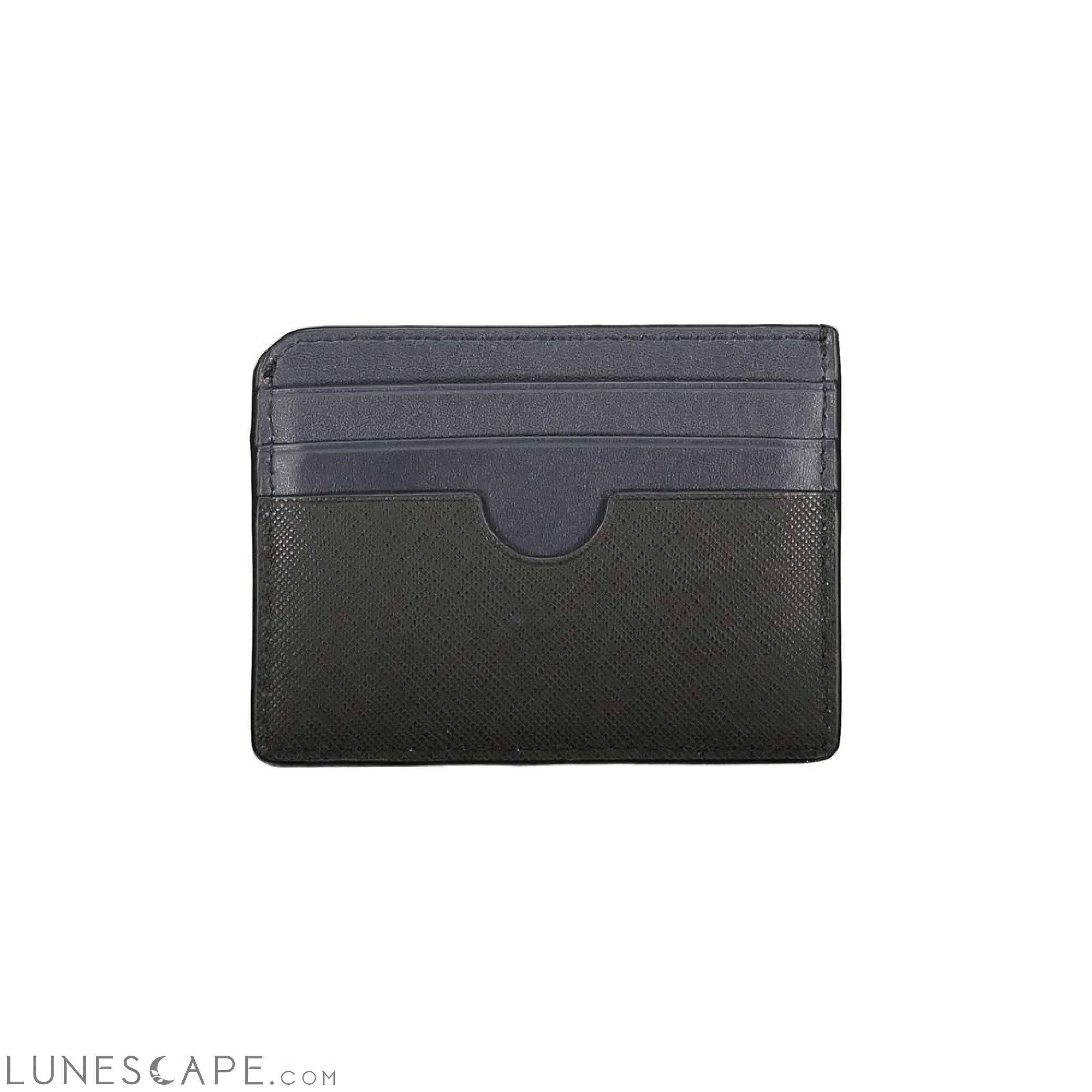 Tommy Hilfiger Black Leather Wallet LUNESCAPE