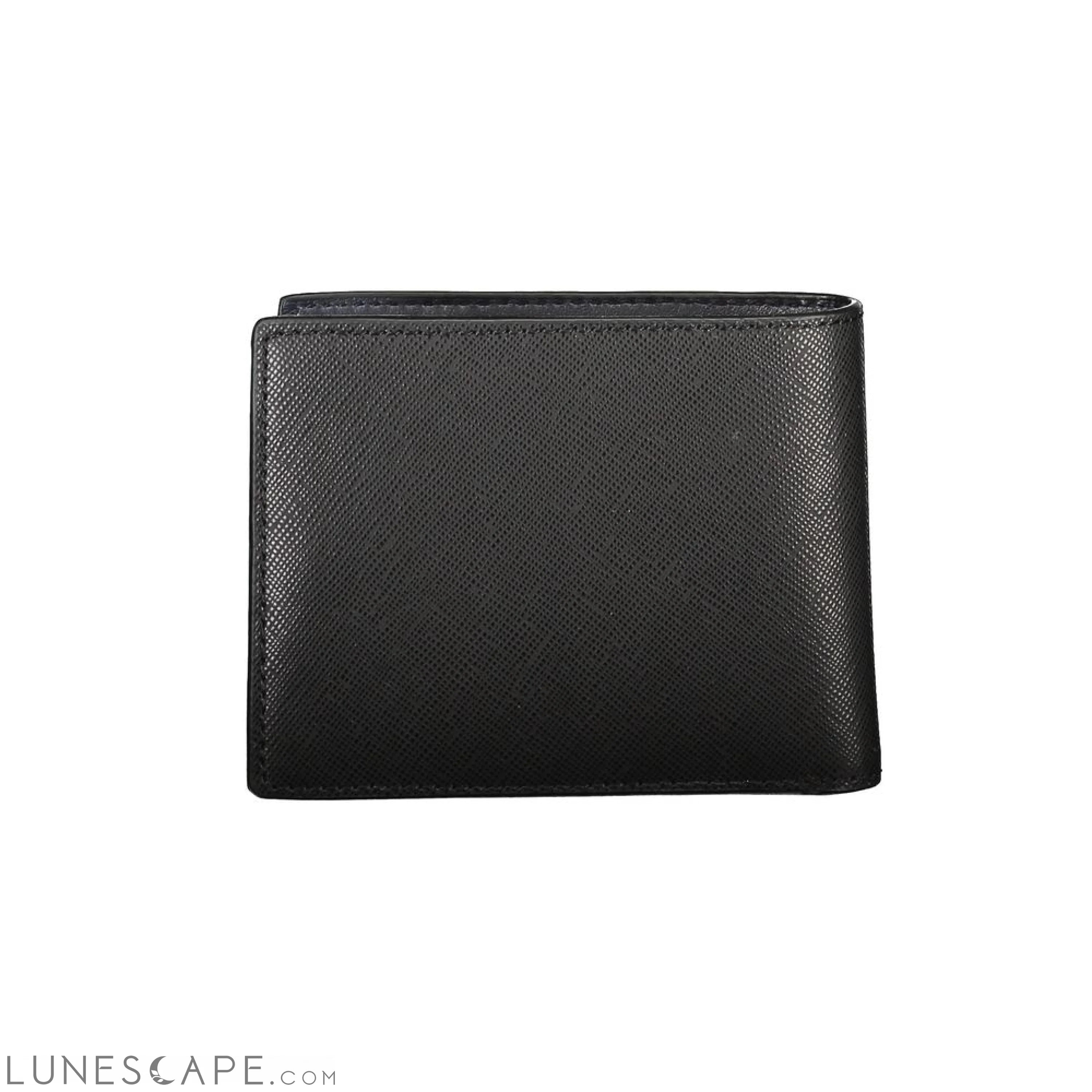 Tommy Hilfiger Black Leather Wallet LUNESCAPE