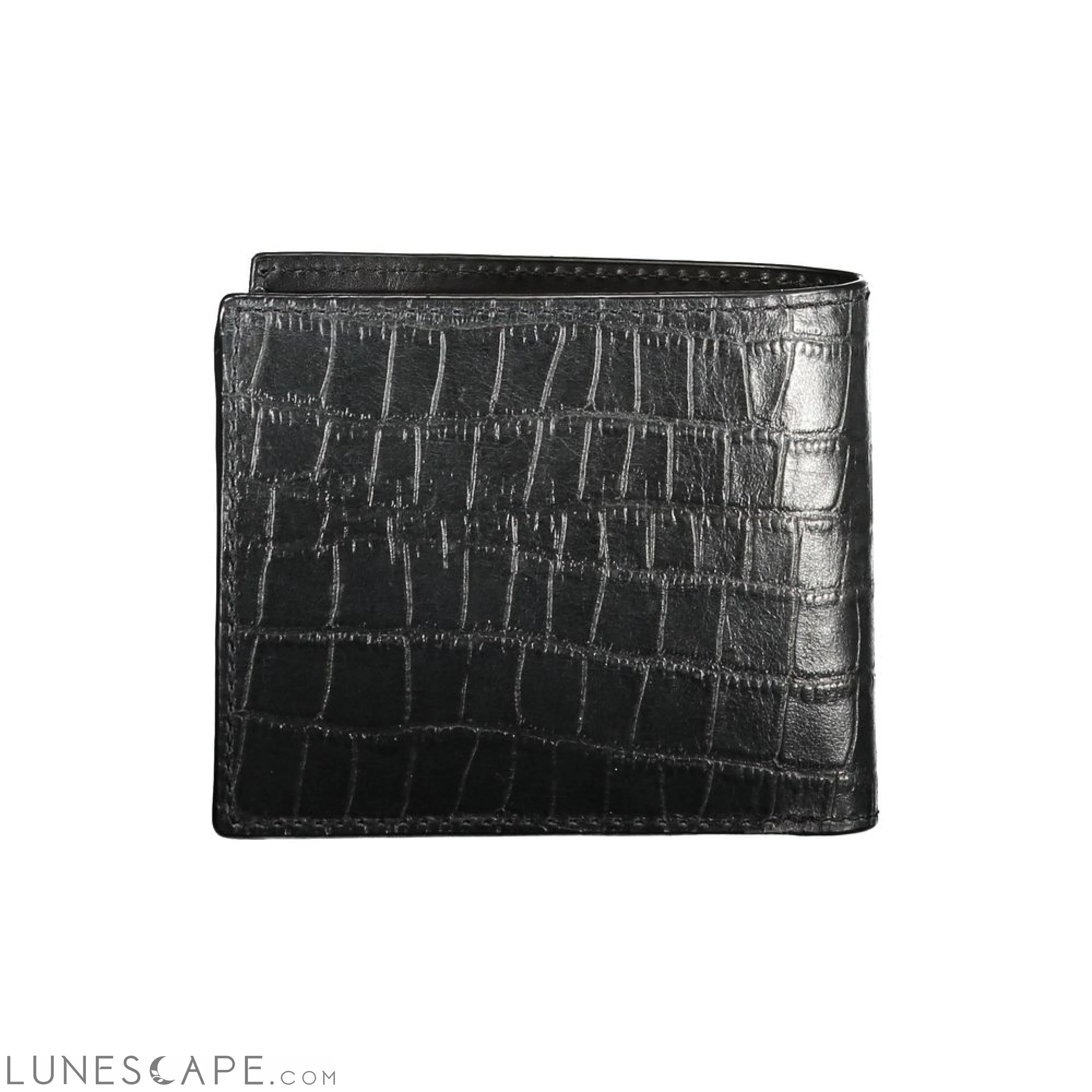 Tommy Hilfiger Black Leather Wallet LUNESCAPE