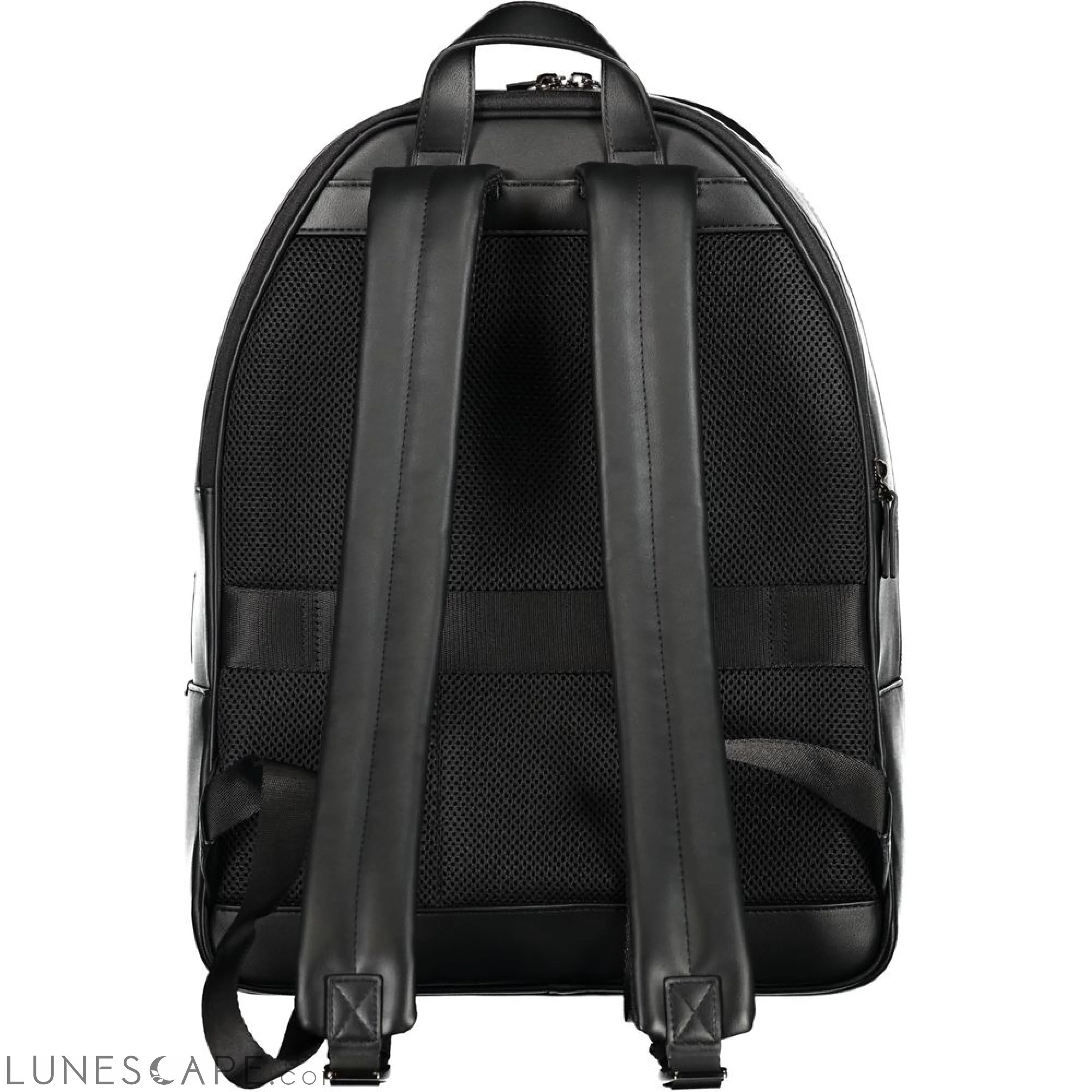 Tommy Hilfiger Black Polyester Backpack LUNESCAPE