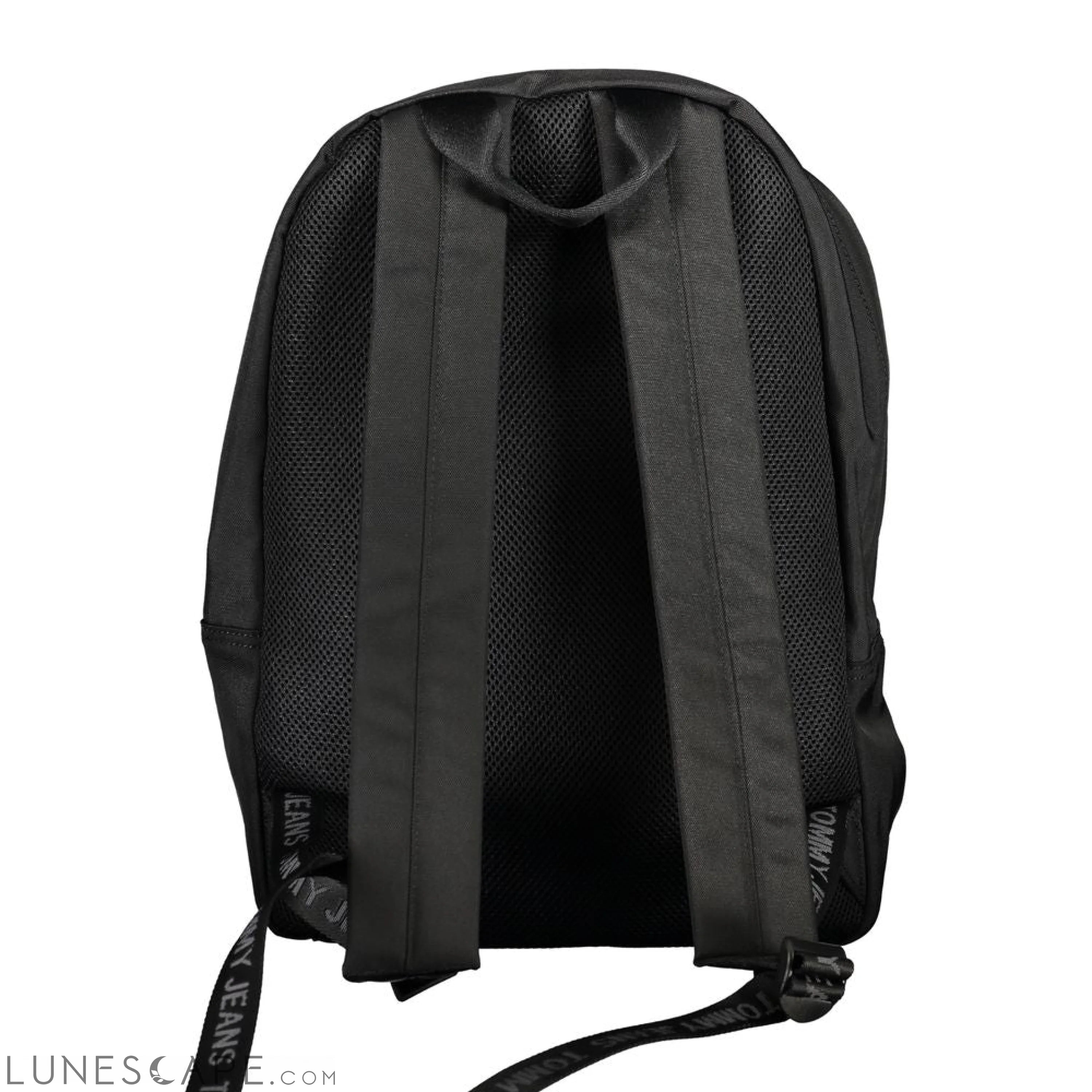 Tommy Hilfiger Black Polyester Backpack LUNESCAPE