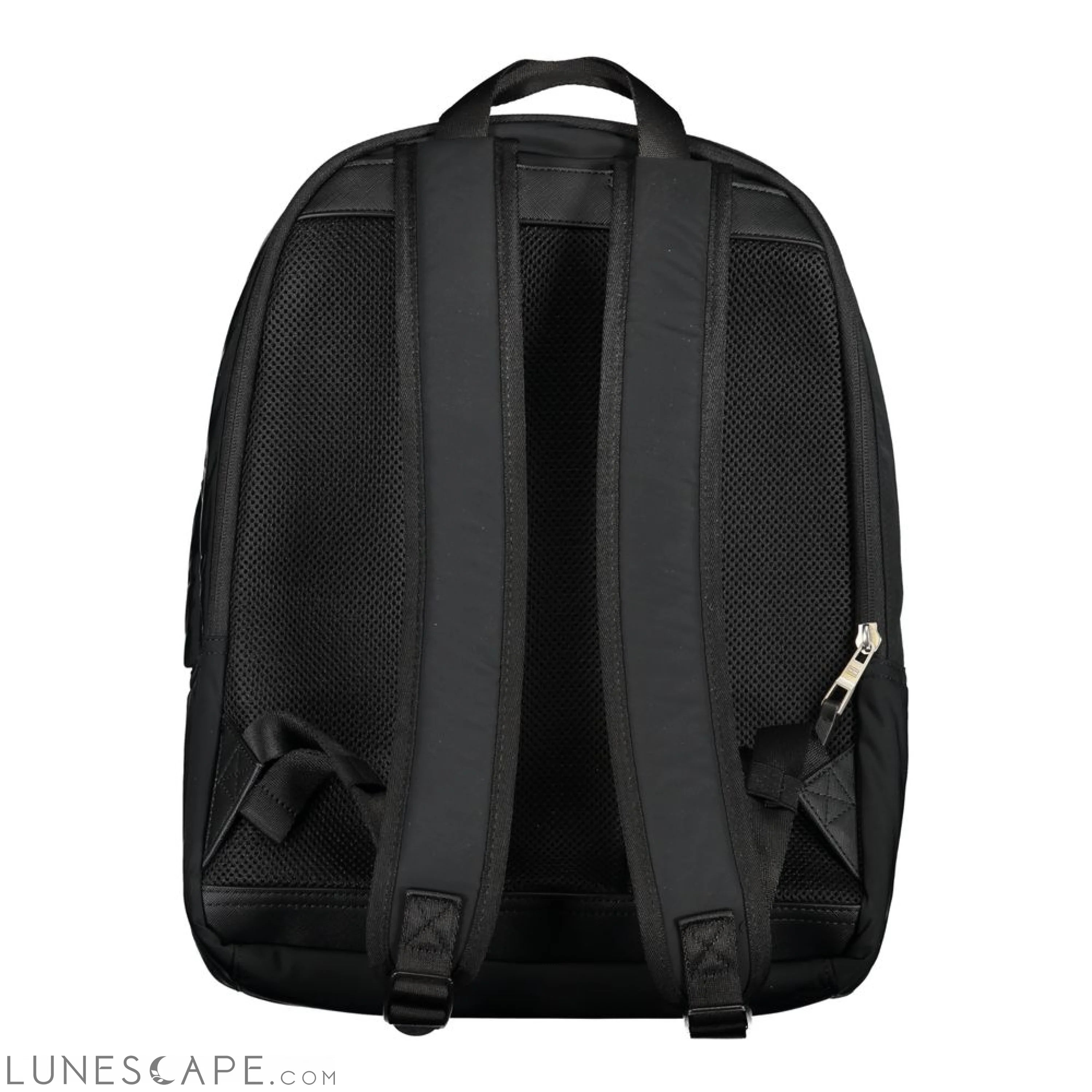 Tommy Hilfiger Black Polyester Backpack LUNESCAPE