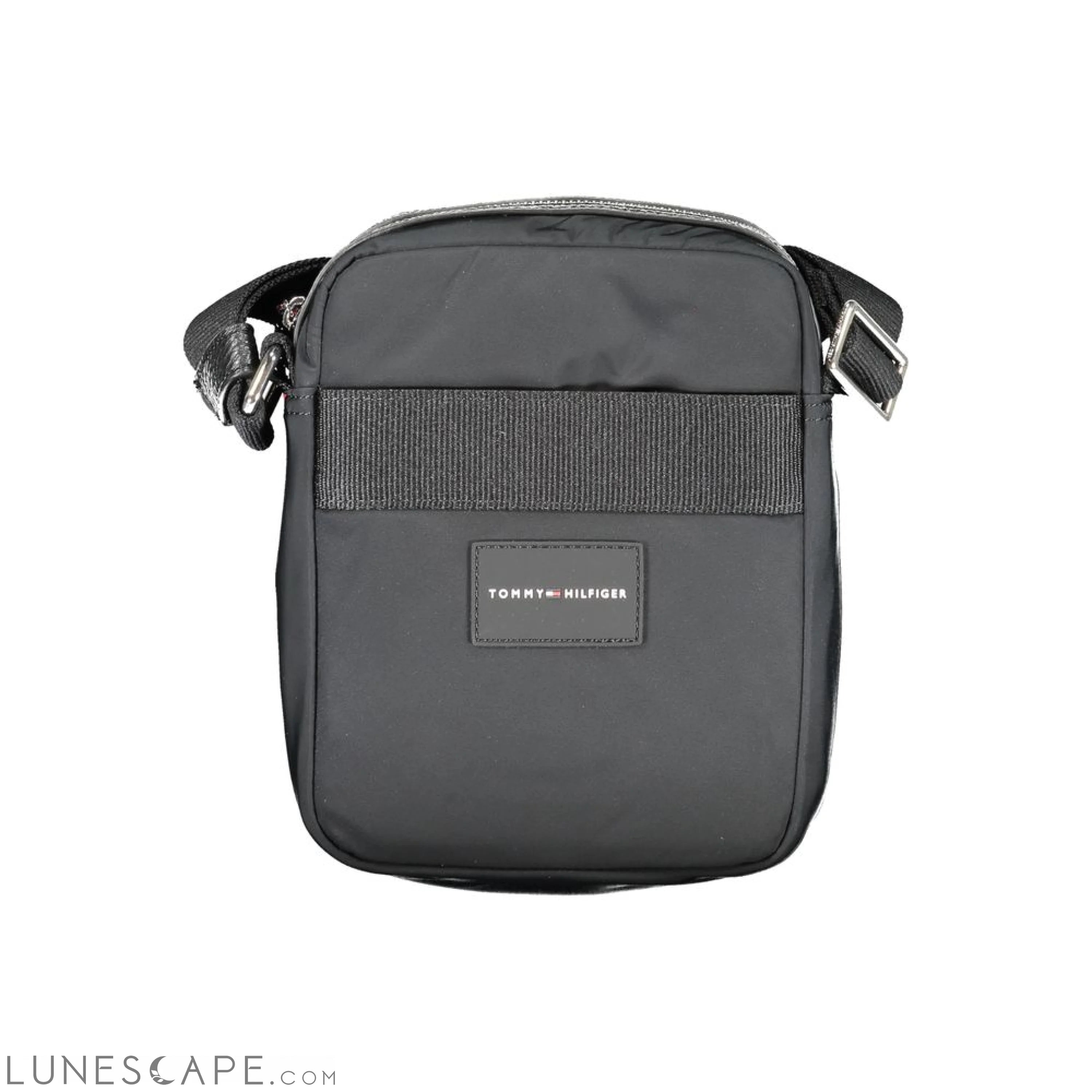 Tommy Hilfiger Black Polyester Shoulder Bag LUNESCAPE