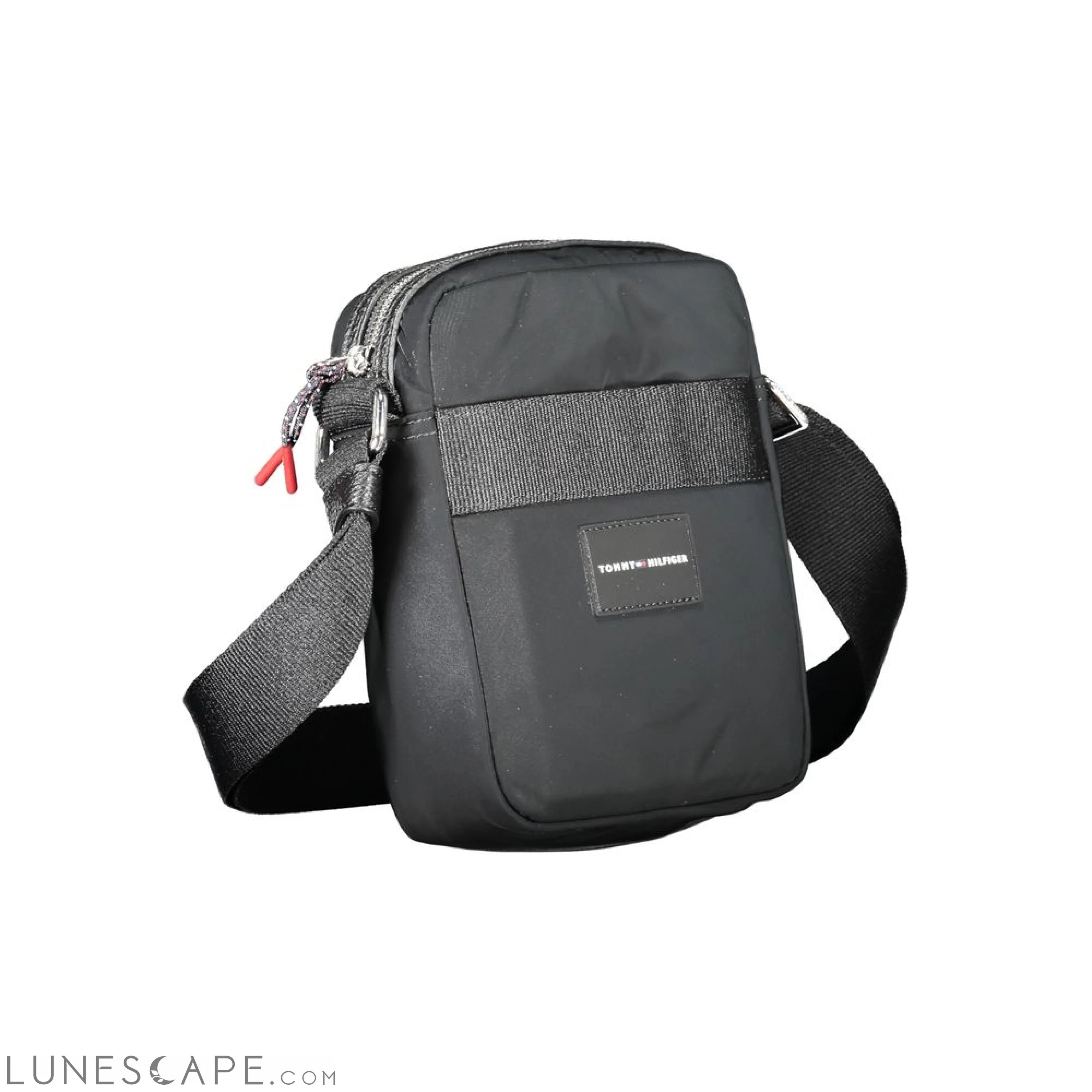 Tommy Hilfiger Black Polyester Shoulder Bag LUNESCAPE