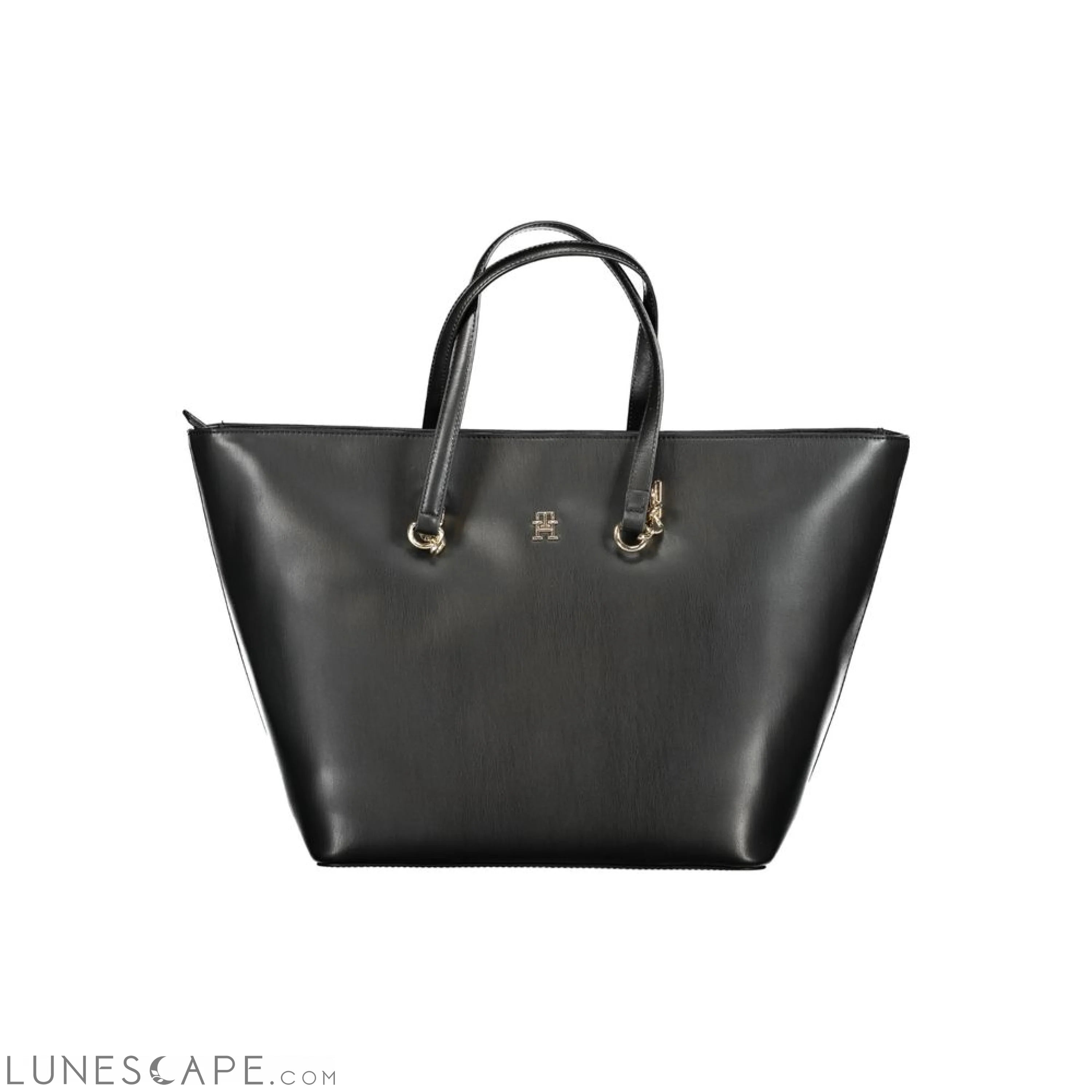 Tommy Hilfiger Black Polyethylene Handbag LUNESCAPE