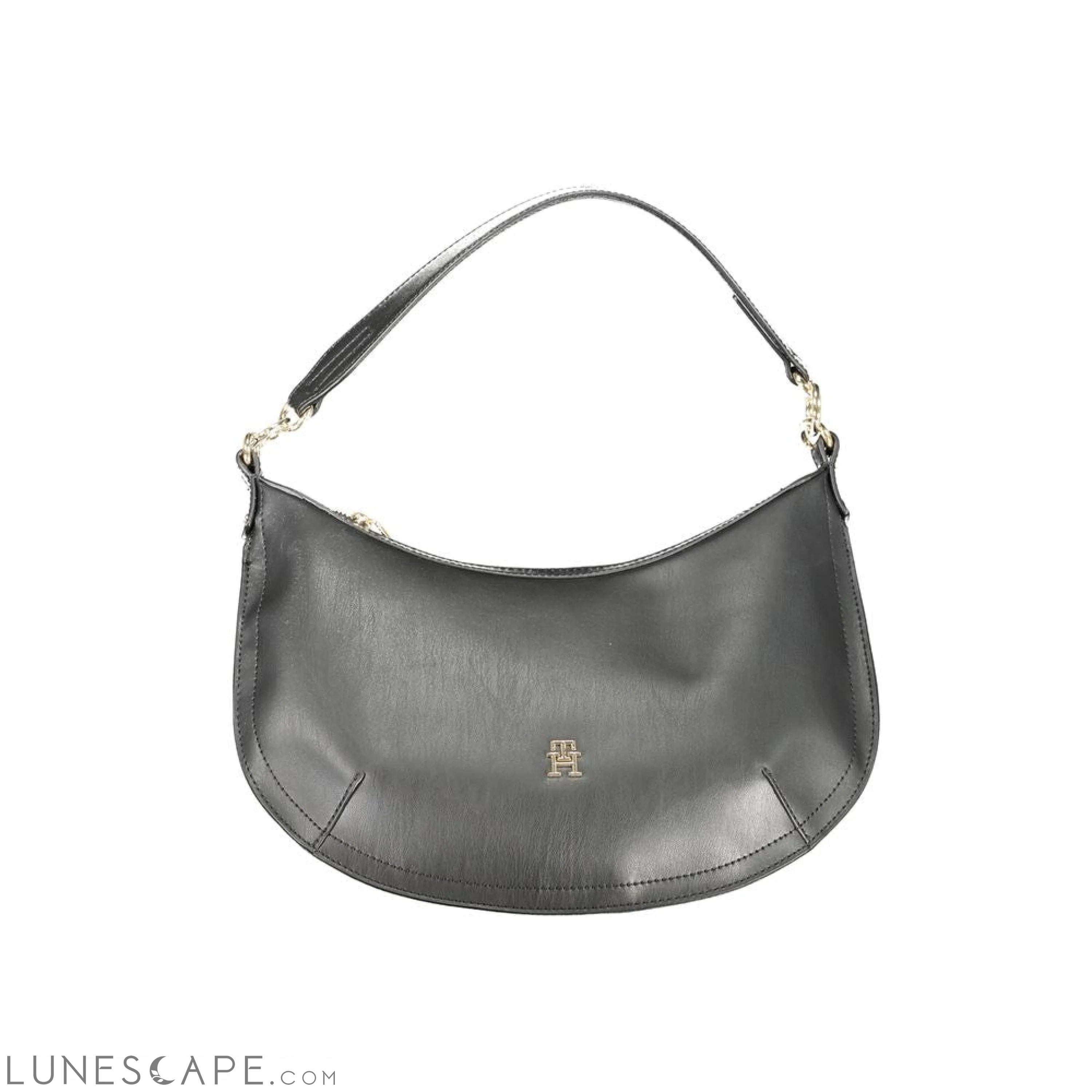 Tommy Hilfiger Black Polyethylene Handbag LUNESCAPE