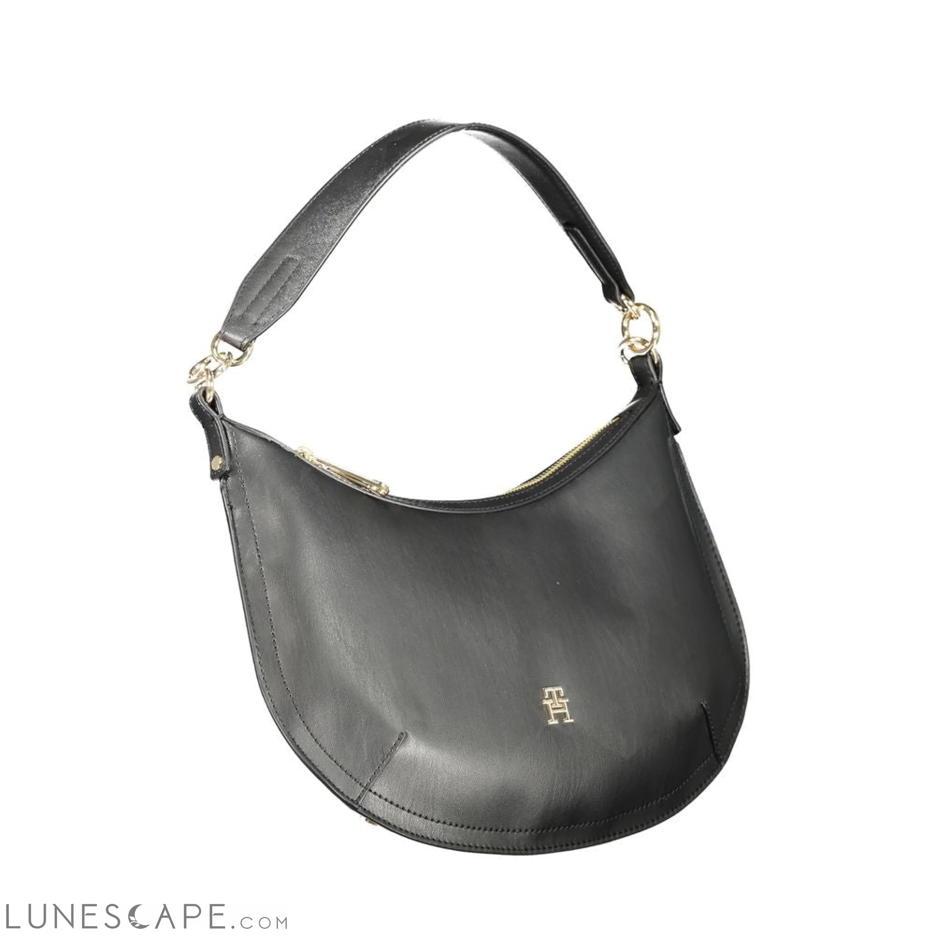 Tommy Hilfiger Black Polyethylene Handbag LUNESCAPE