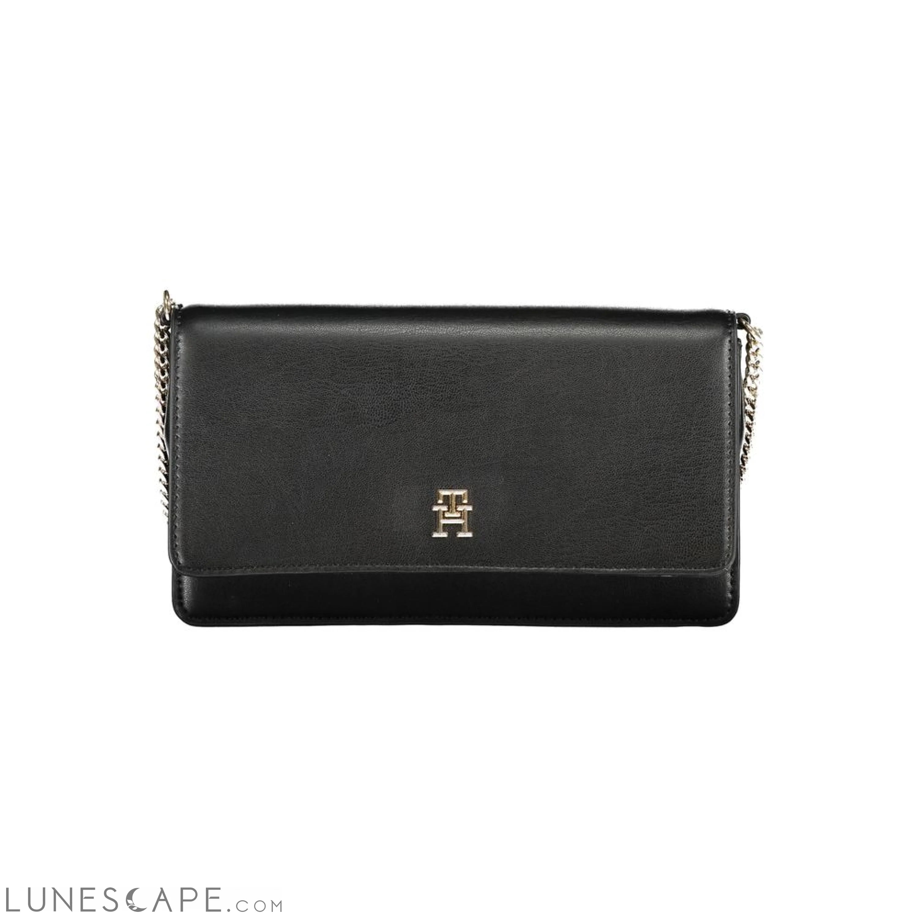 Tommy Hilfiger Black Polyethylene Handbag LUNESCAPE