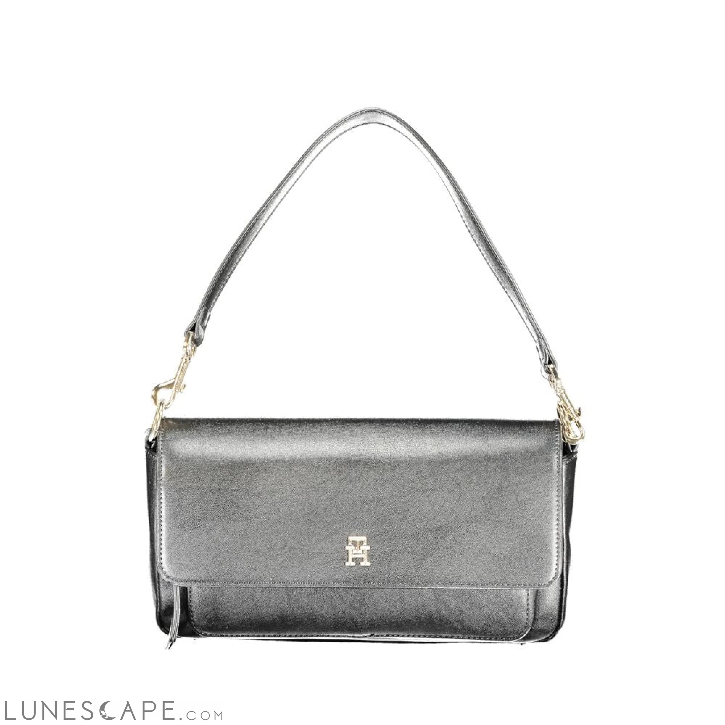 Tommy Hilfiger Black Polyethylene Handbag LUNESCAPE