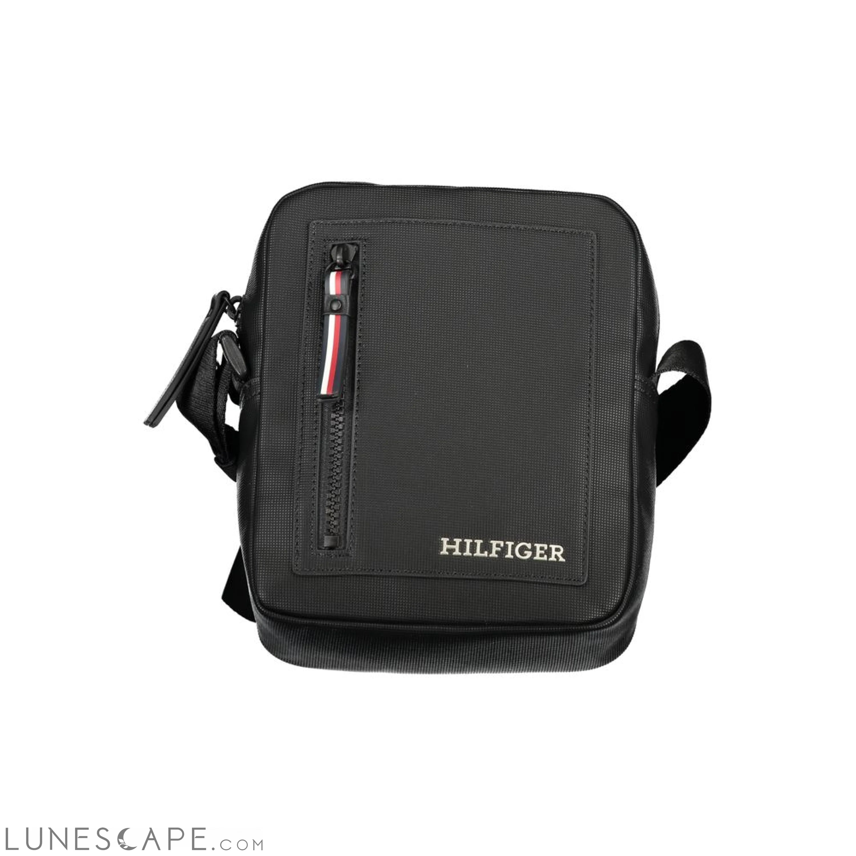 Tommy Hilfiger Black Polyethylene Shoulder Bag LUNESCAPE