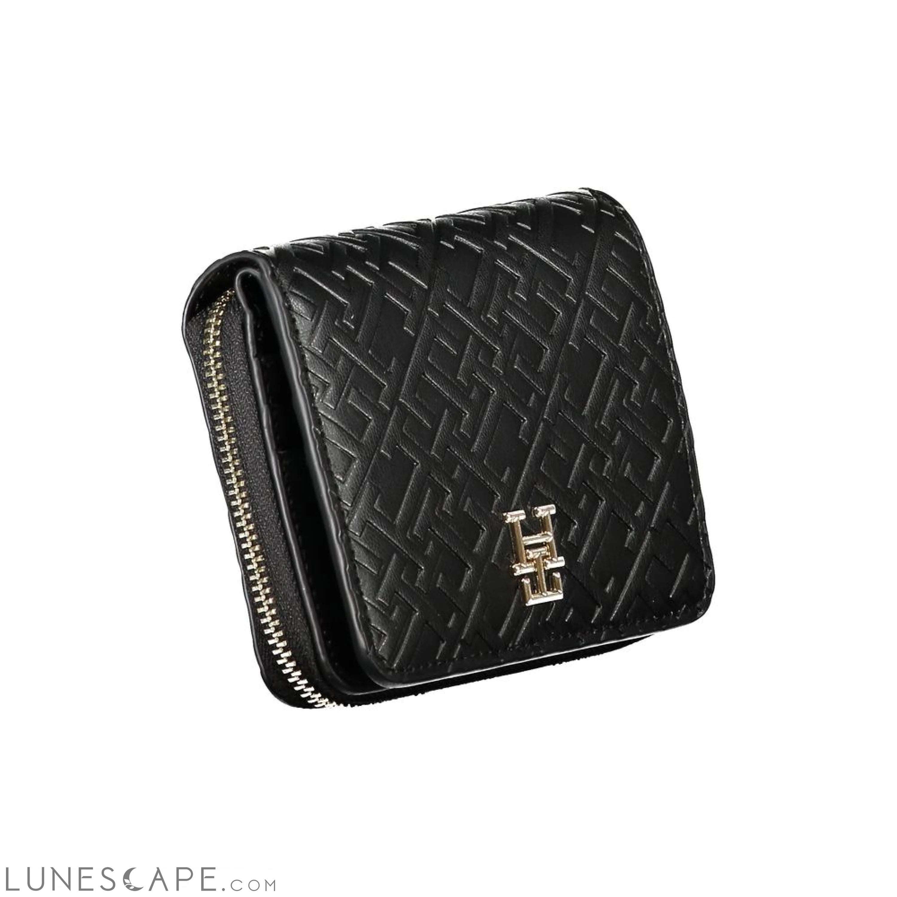 Tommy Hilfiger Black Polyethylene Wallet LUNESCAPE