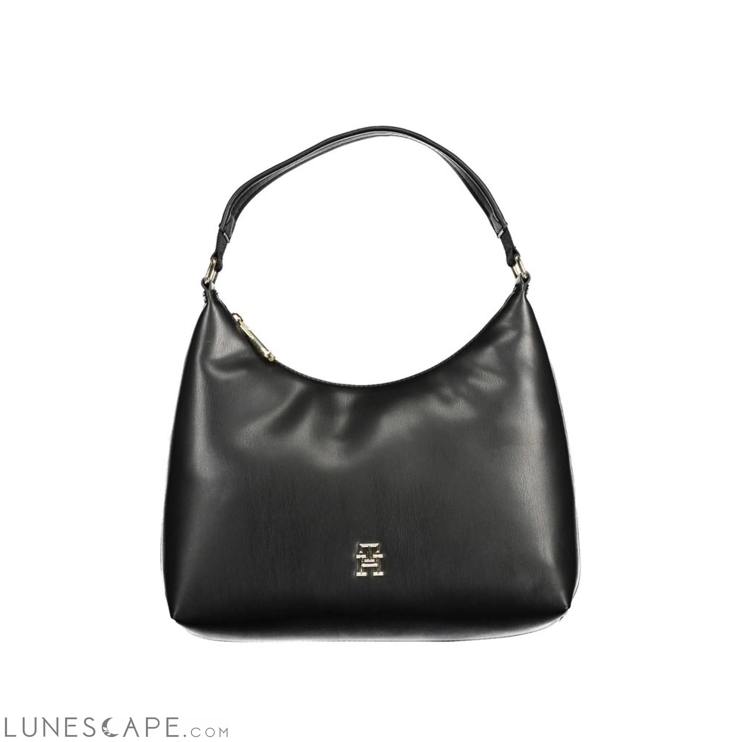 Tommy Hilfiger Black Polyethylene Women Handbag LUNESCAPE