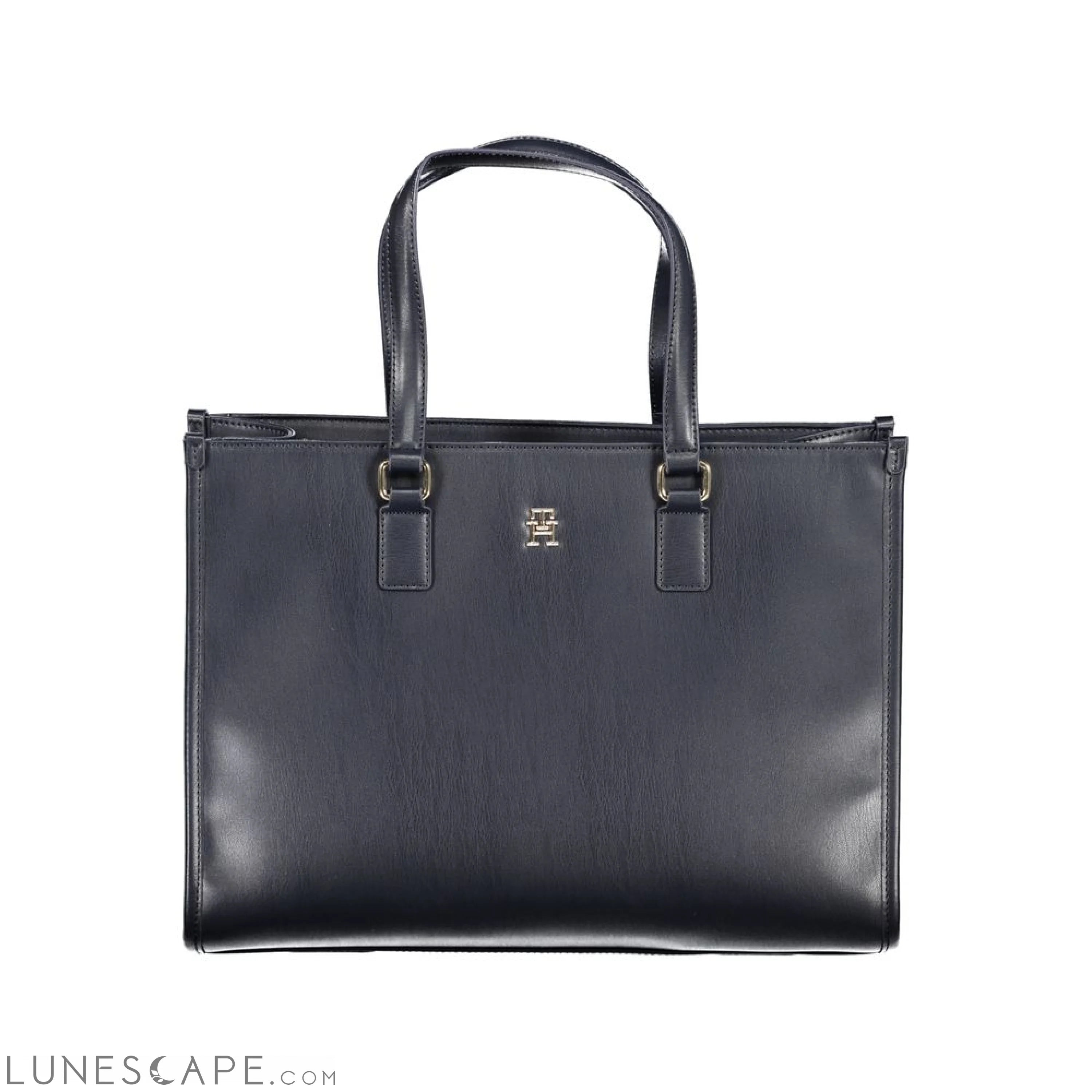 Tommy Hilfiger Blue Polyethylene Handbag LUNESCAPE