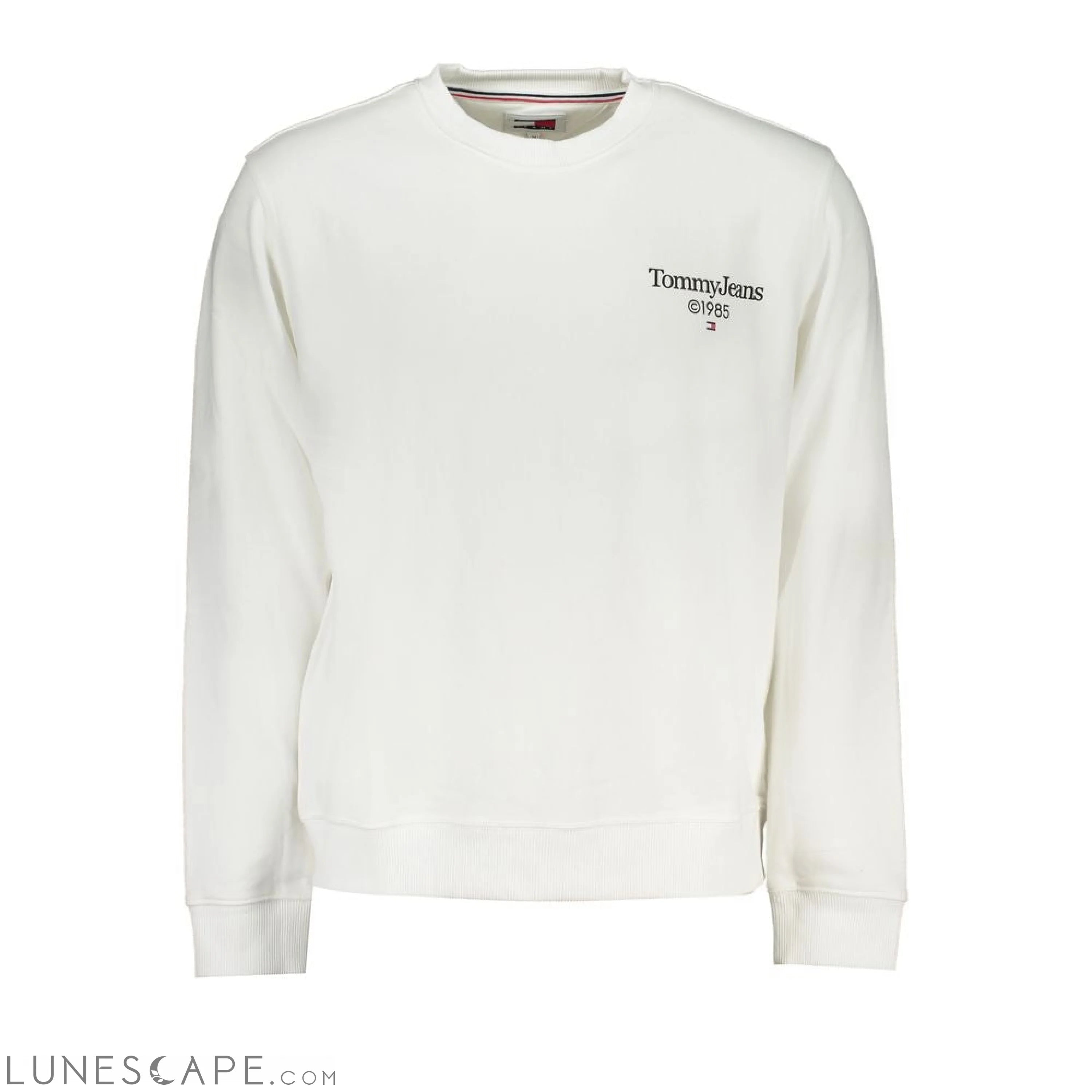 Tommy Hilfiger White Cotton Sweater Sweatshirts - Men