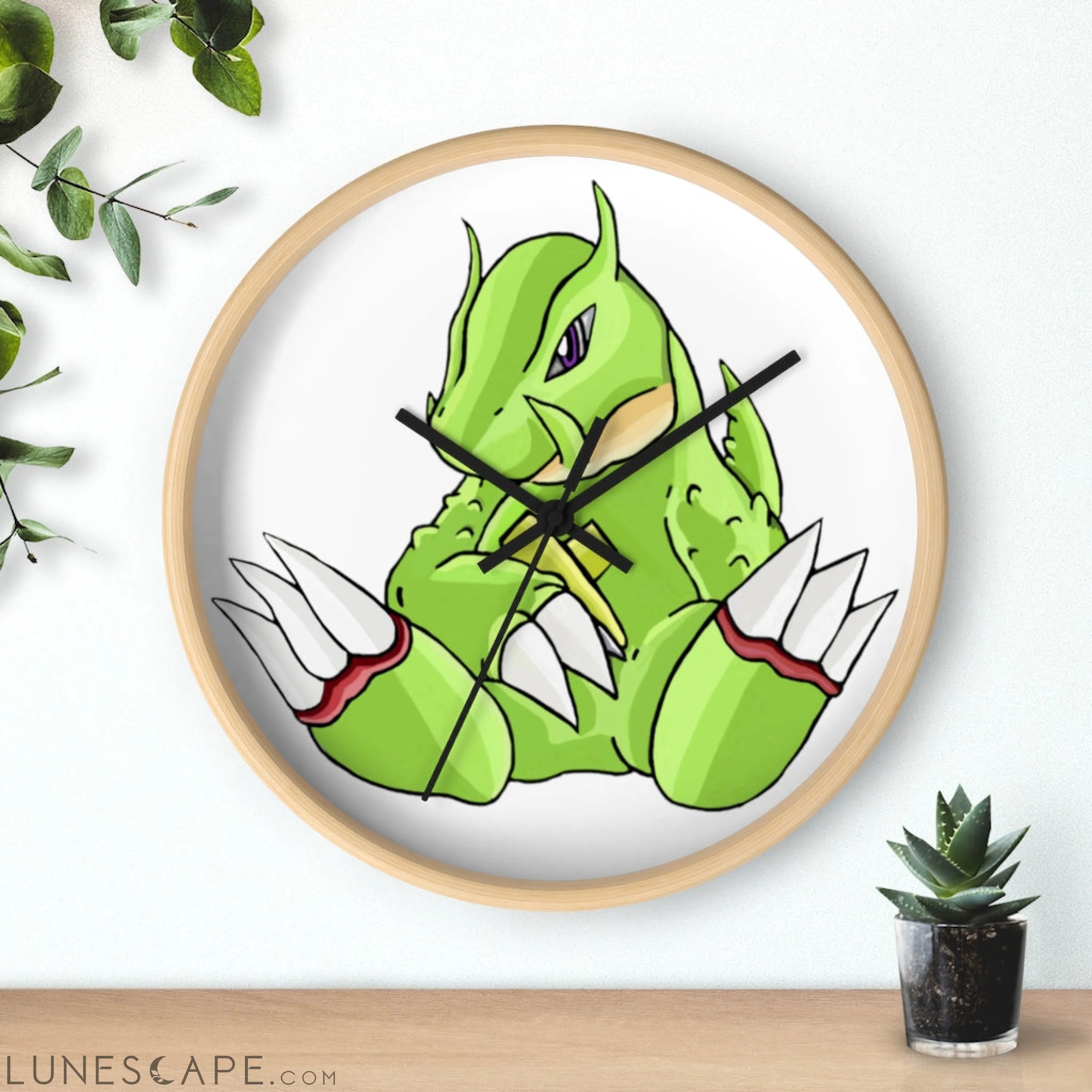 Toxcana Wall clock LUNESCAPE