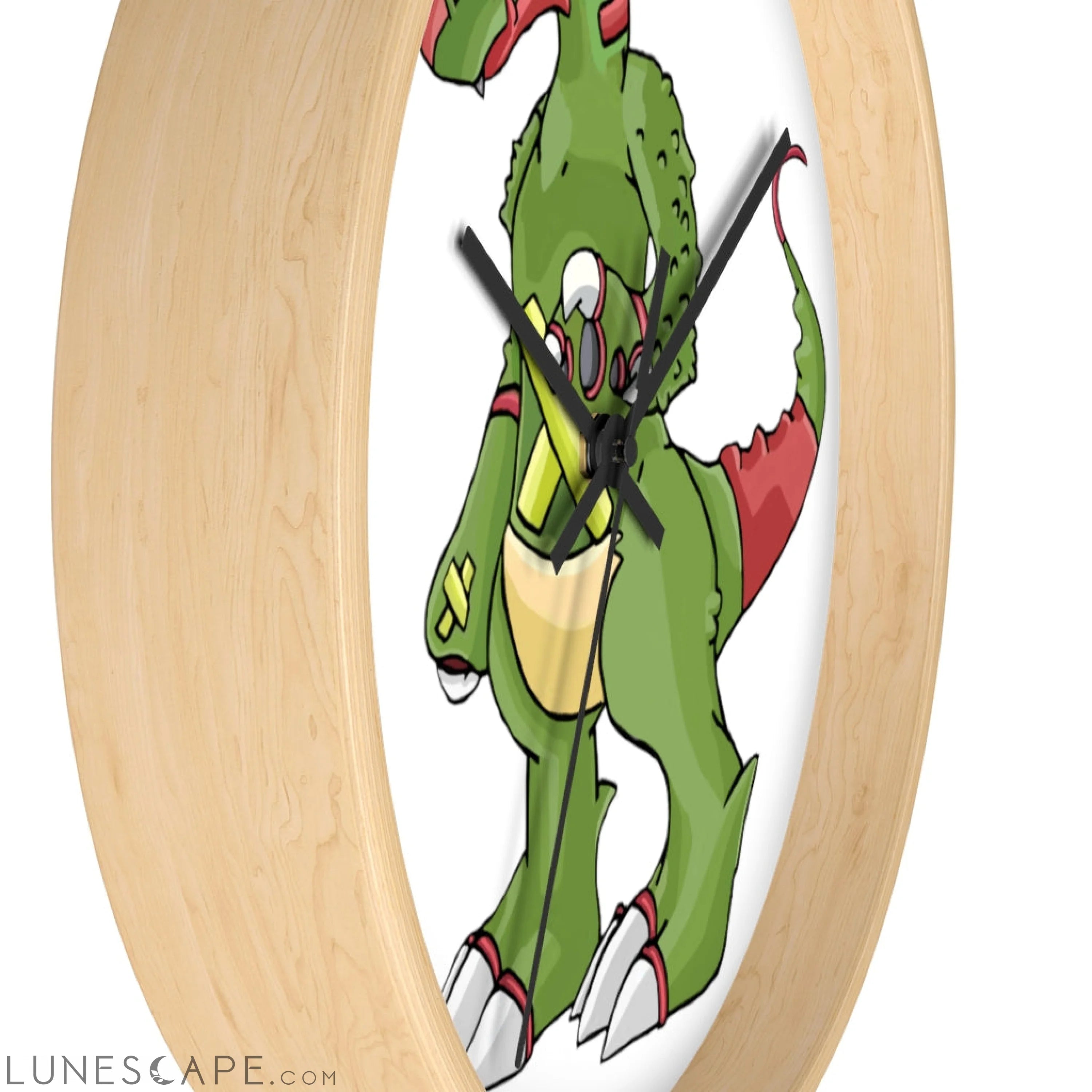 Toxicaan Wall clock LUNESCAPE