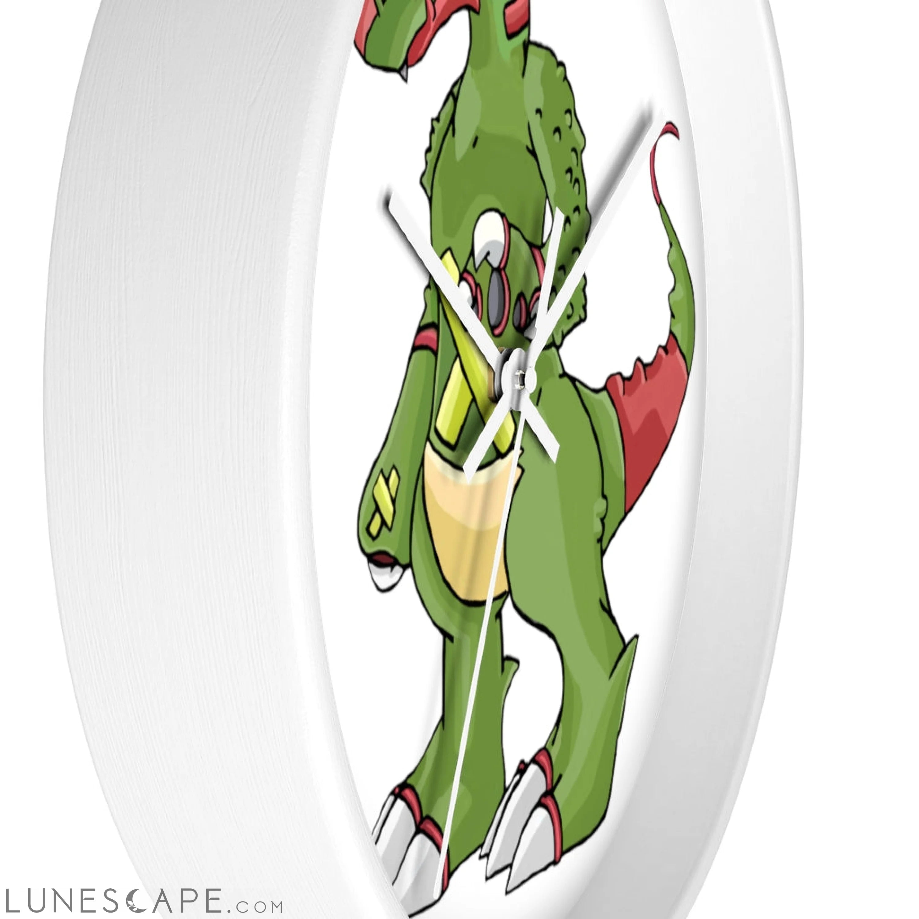 Toxicaan Wall clock LUNESCAPE