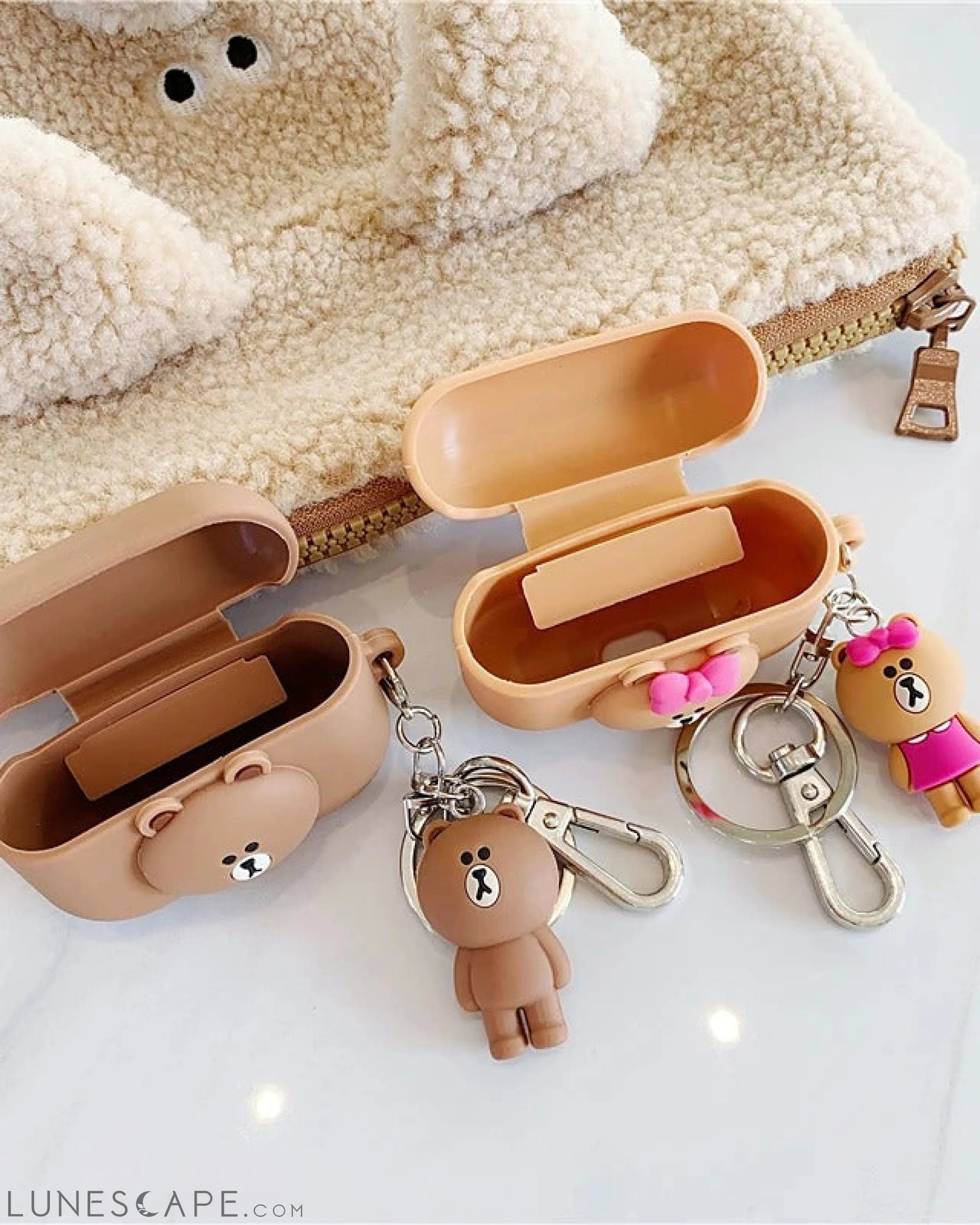 TPU Soft Lovely Cartoon Pattern AirPods Pro Case LUNESCAPE