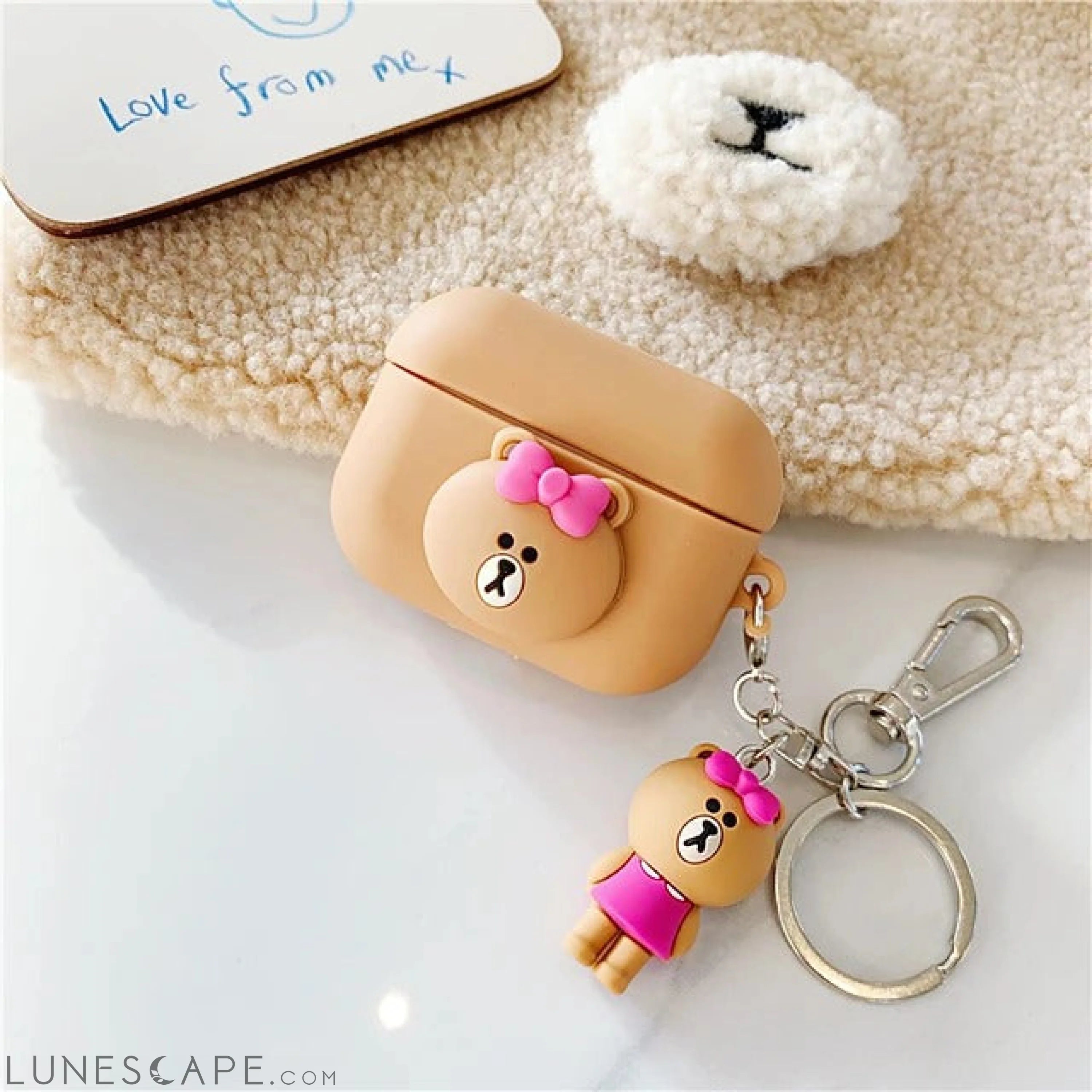 TPU Soft Lovely Cartoon Pattern AirPods Pro Case LUNESCAPE