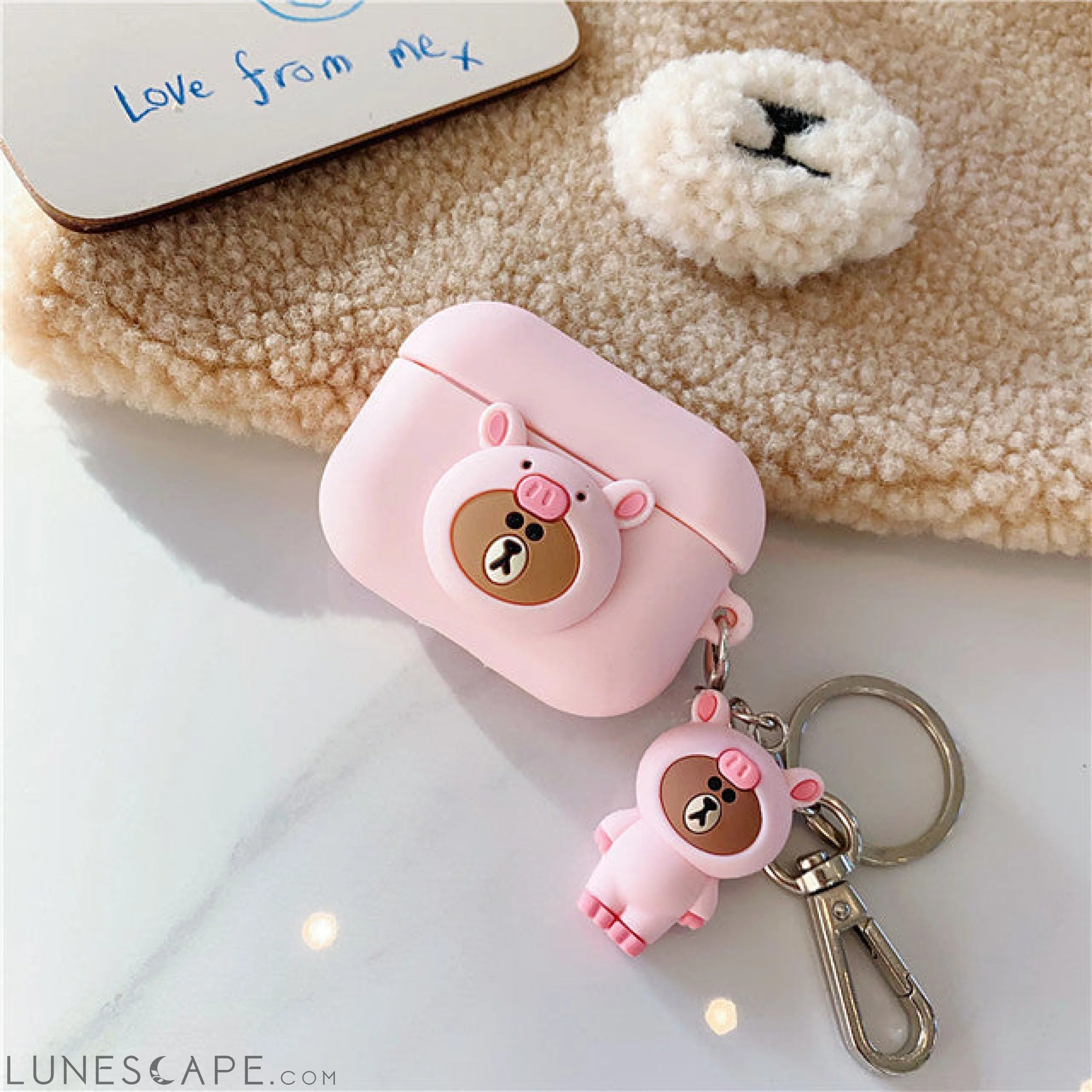 TPU Soft Lovely Cartoon Pattern AirPods Pro Case LUNESCAPE