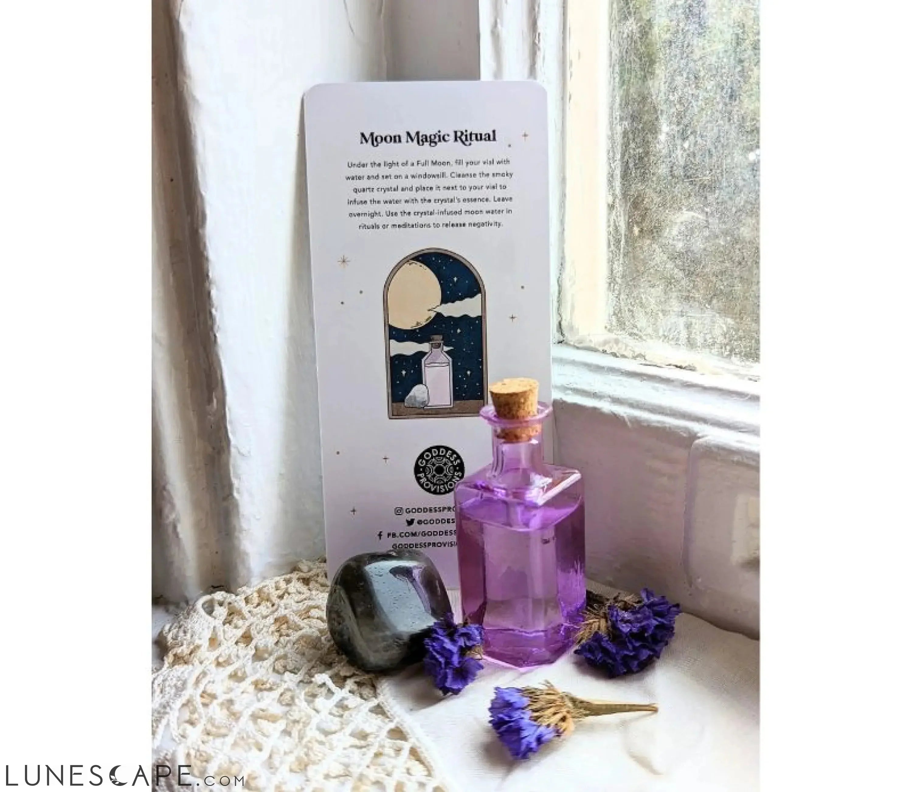 Travel Essential Oils Ritual Kit LUNESCAPE