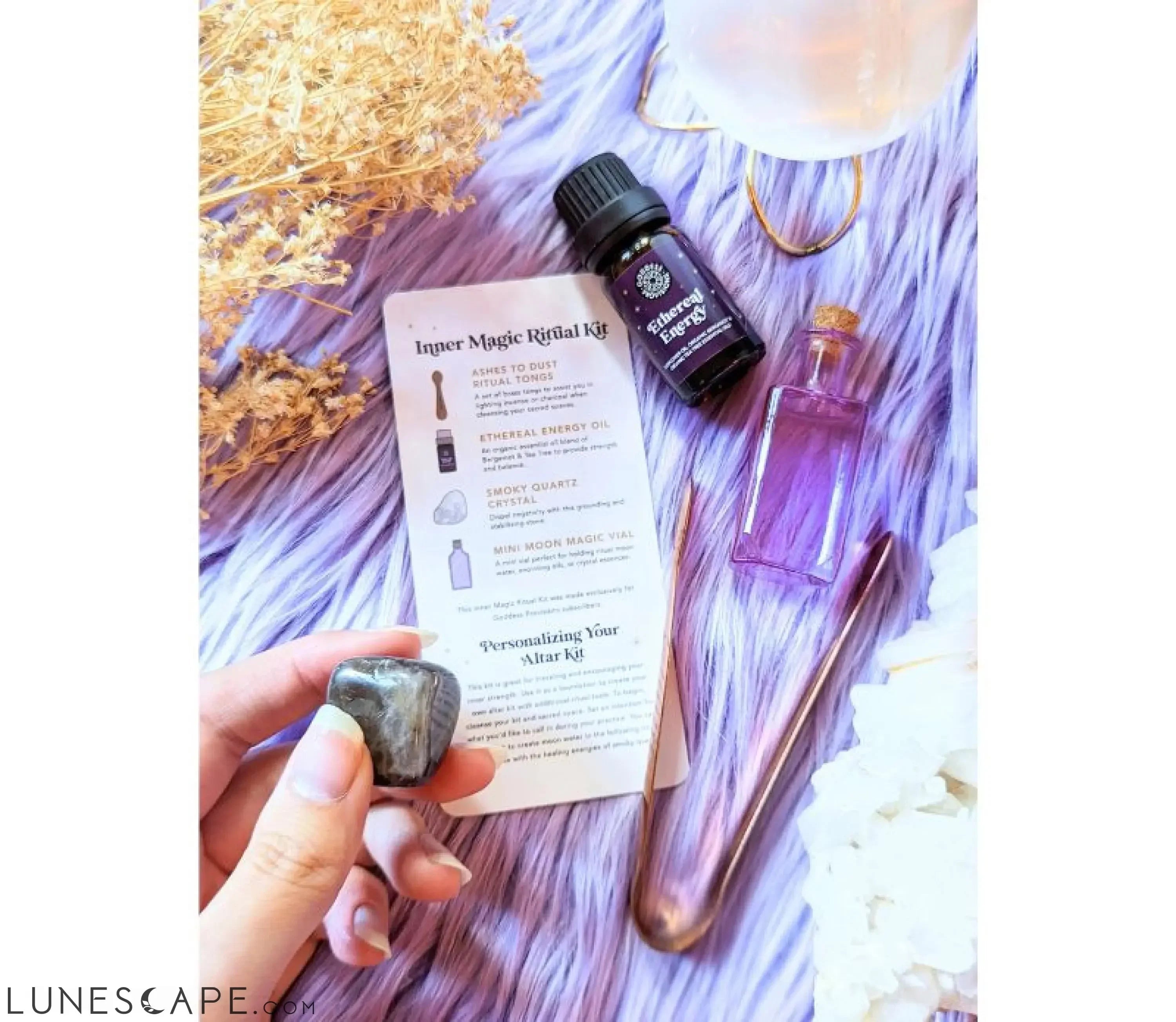 Travel Essential Oils Ritual Kit LUNESCAPE