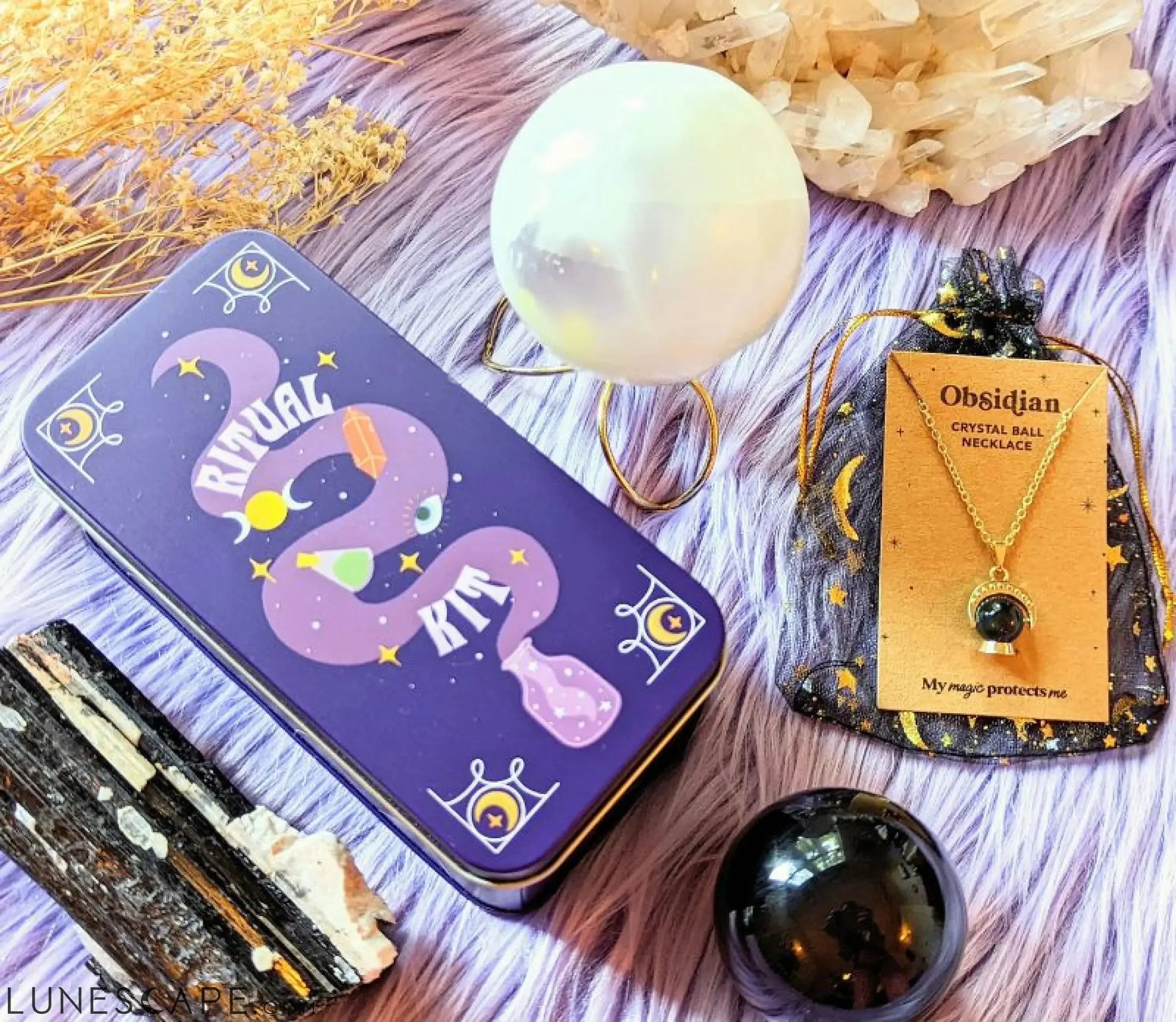 Travel Essential Oils Ritual Kit LUNESCAPE