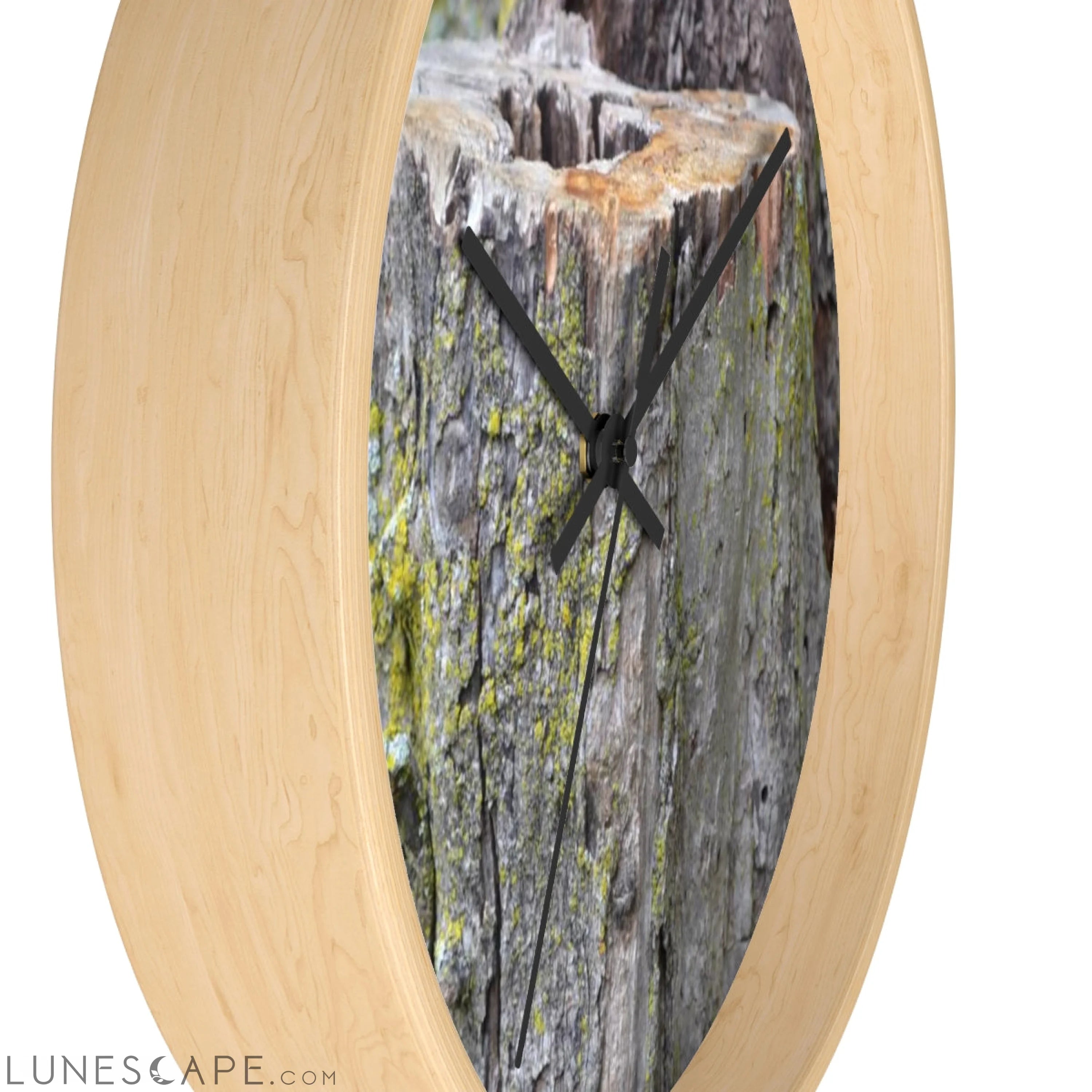 Tree Stump Wall clock LUNESCAPE