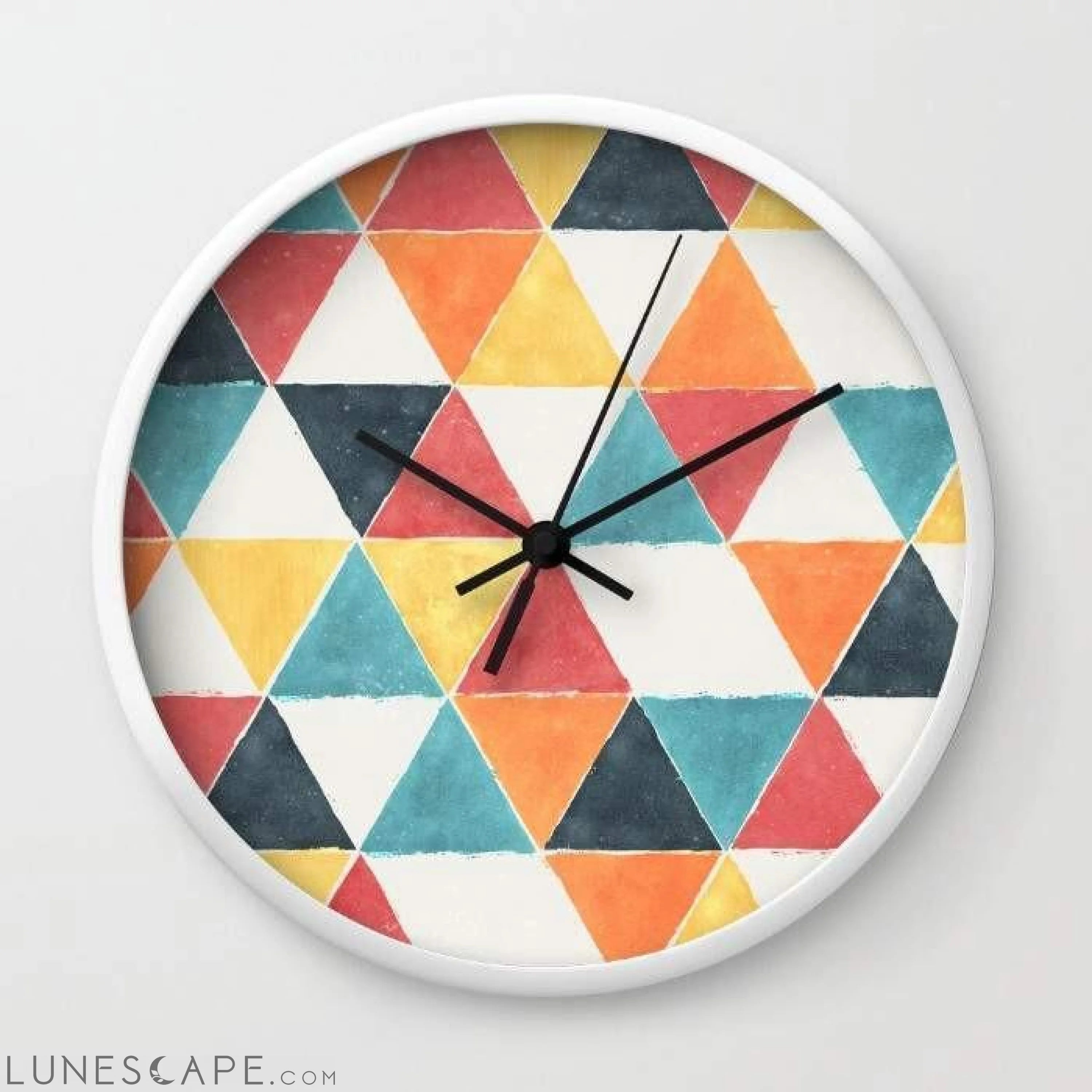 Trivertex Wall Clock LUNESCAPE