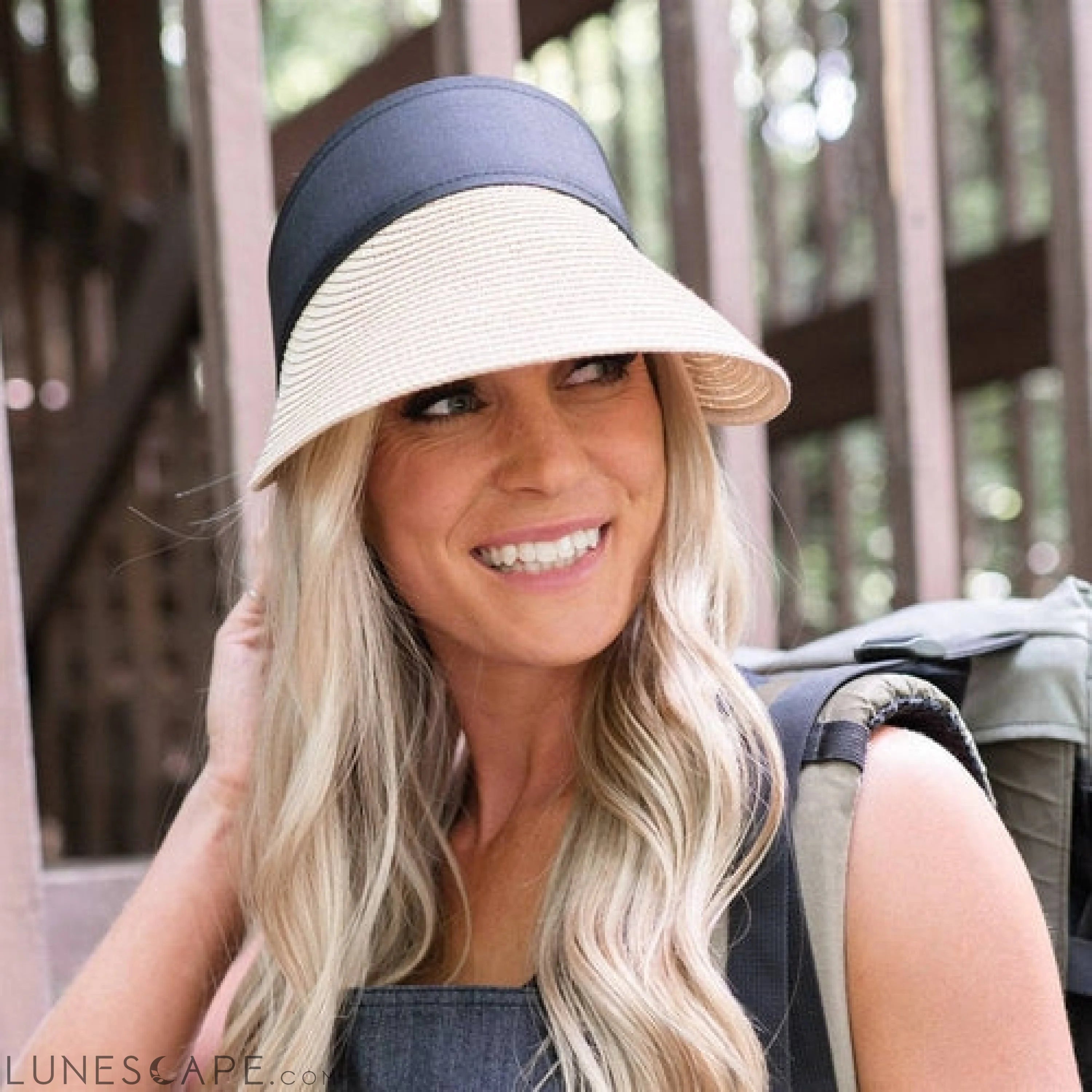 Truly Contagious Adventure Rollable Straw Visor LUNESCAPE