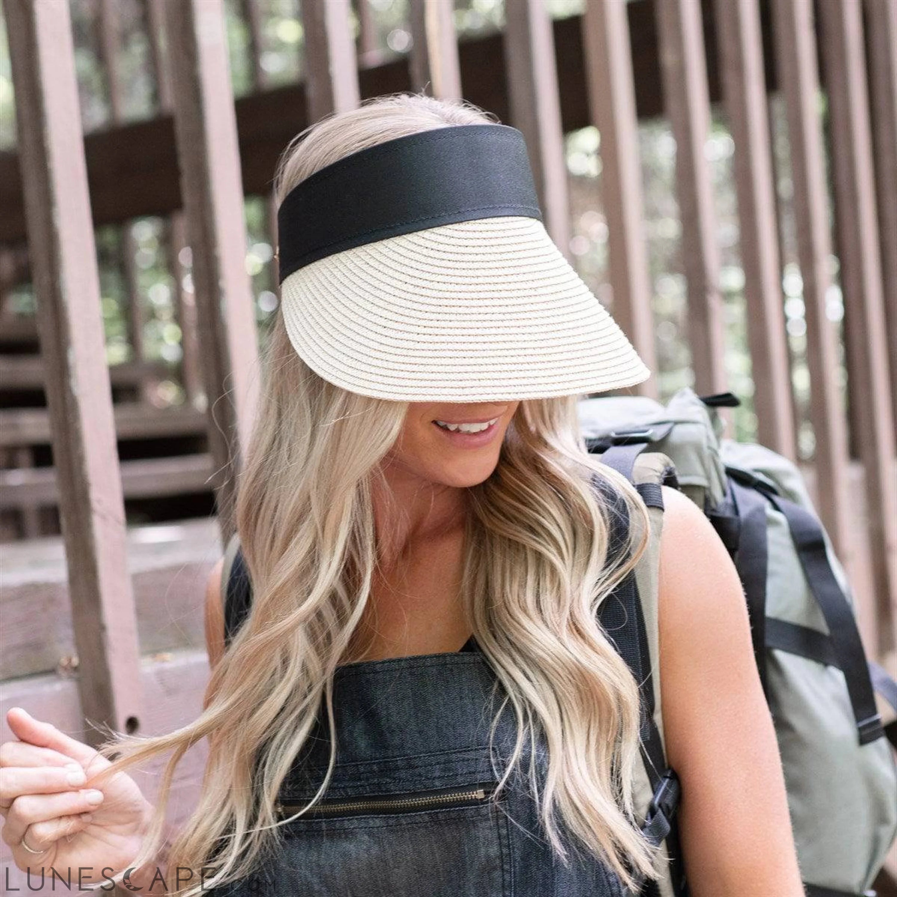 Truly Contagious Adventure Rollable Straw Visor LUNESCAPE