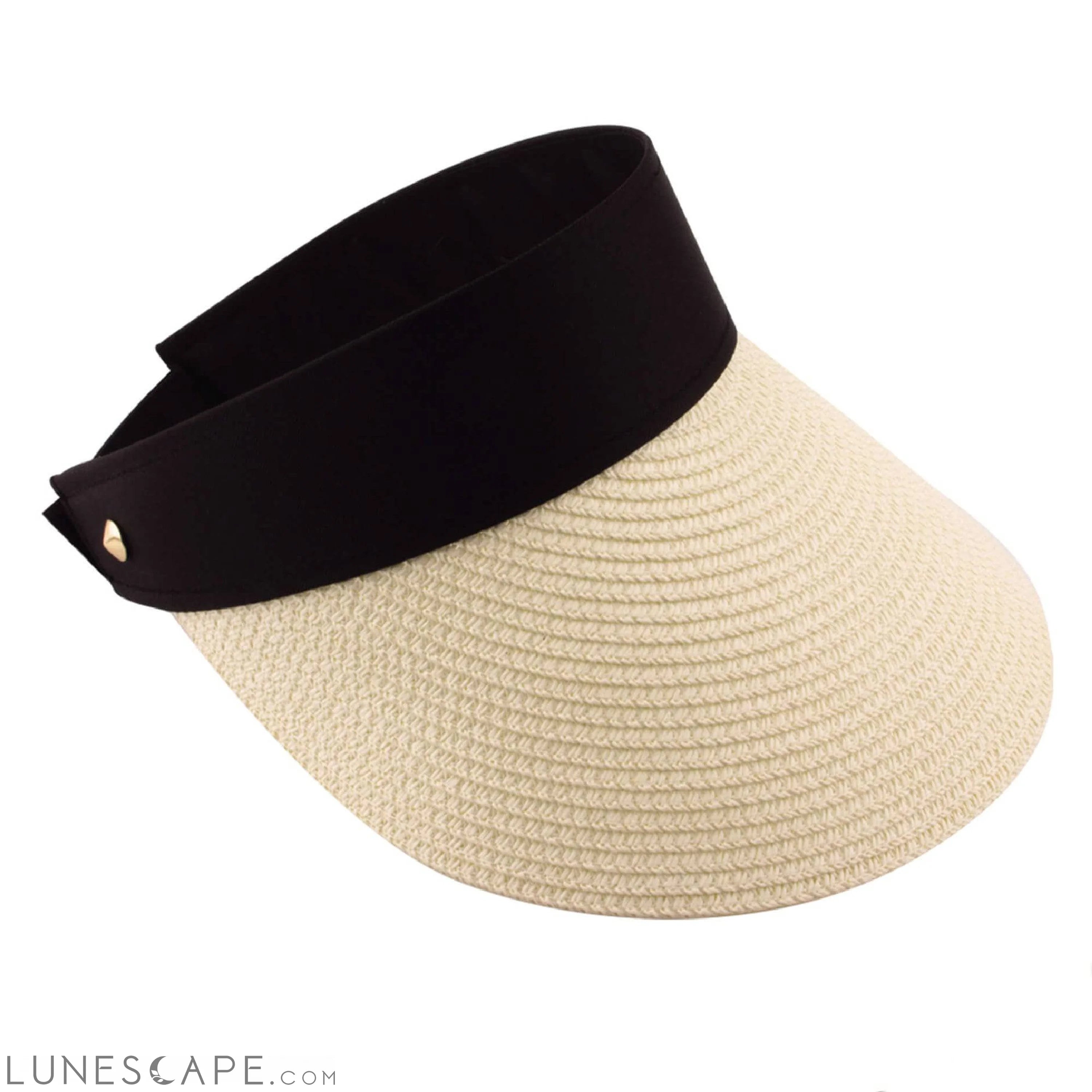 Truly Contagious Adventure Rollable Straw Visor LUNESCAPE