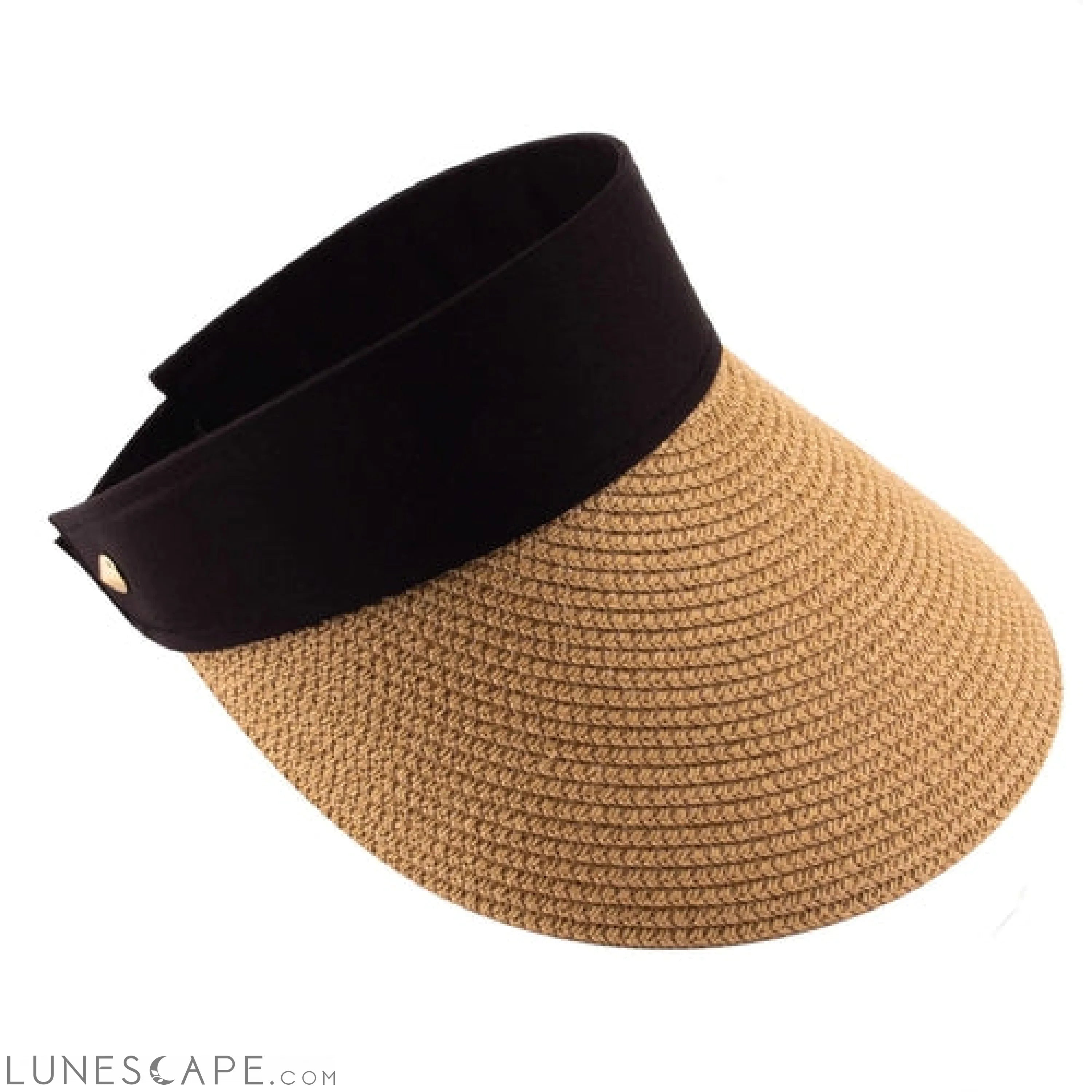 Truly Contagious Adventure Rollable Straw Visor LUNESCAPE