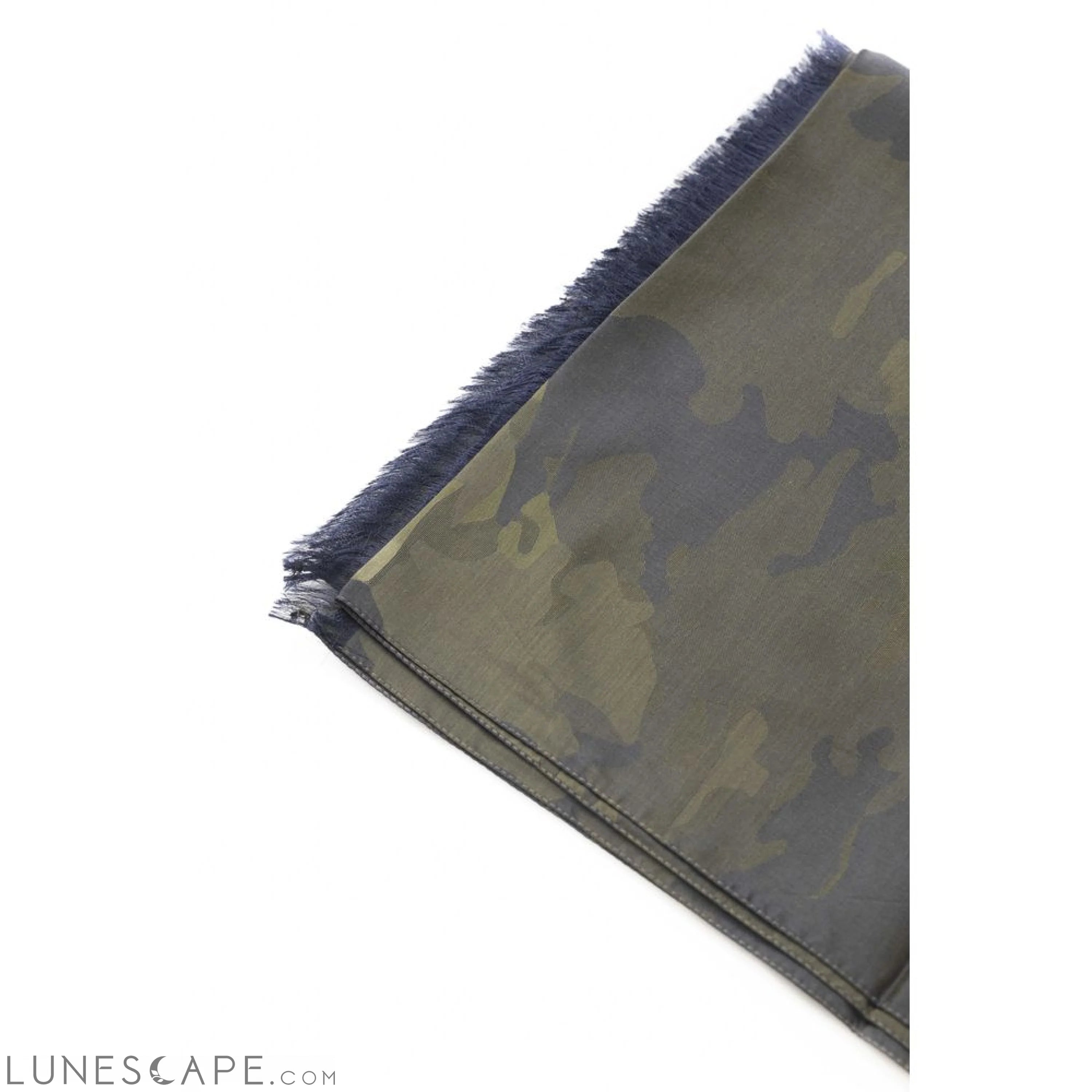 Trussardi Army Cotton Men Scarf LUNESCAPE