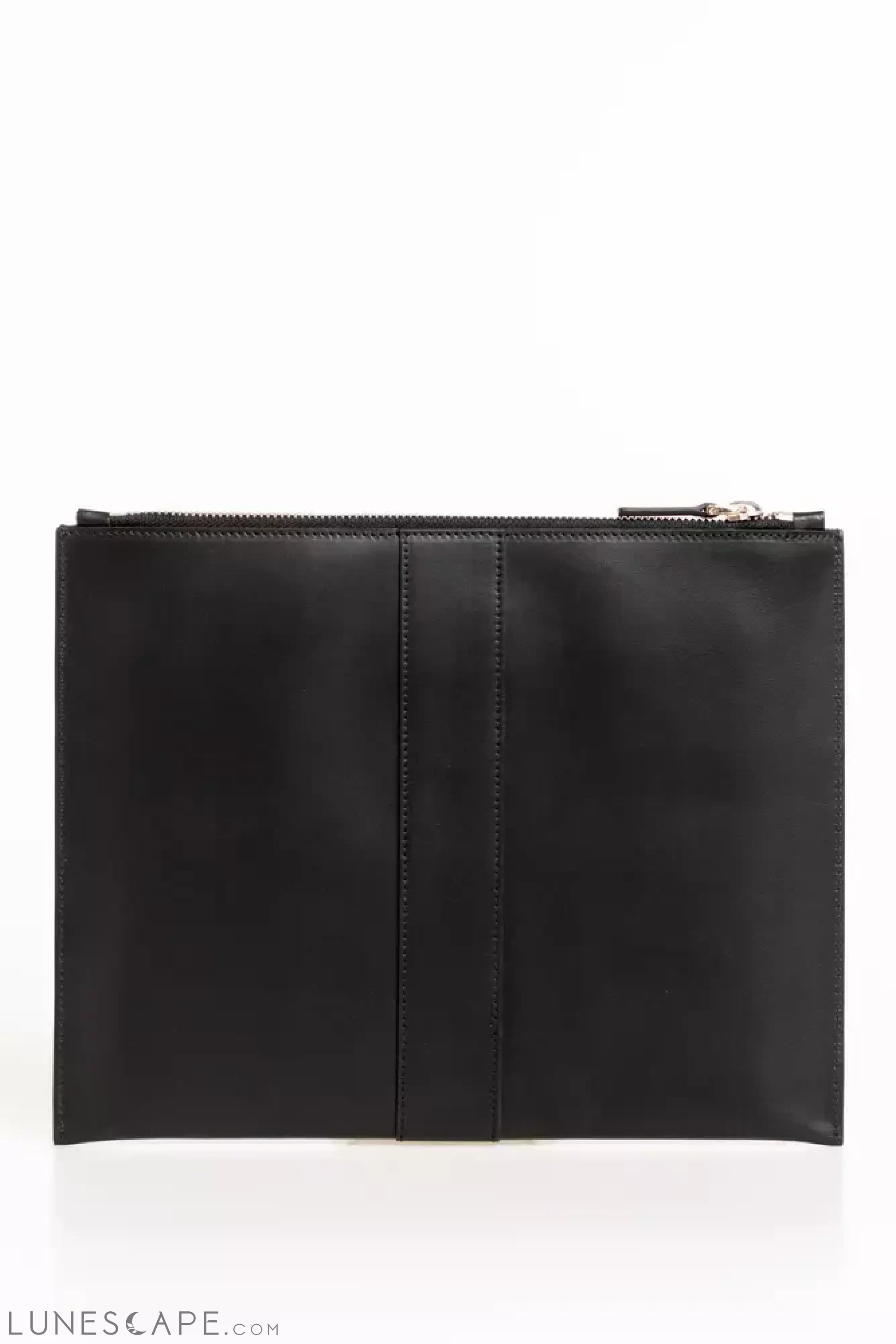 Trussardi Black Leather Men Wallet LUNESCAPE