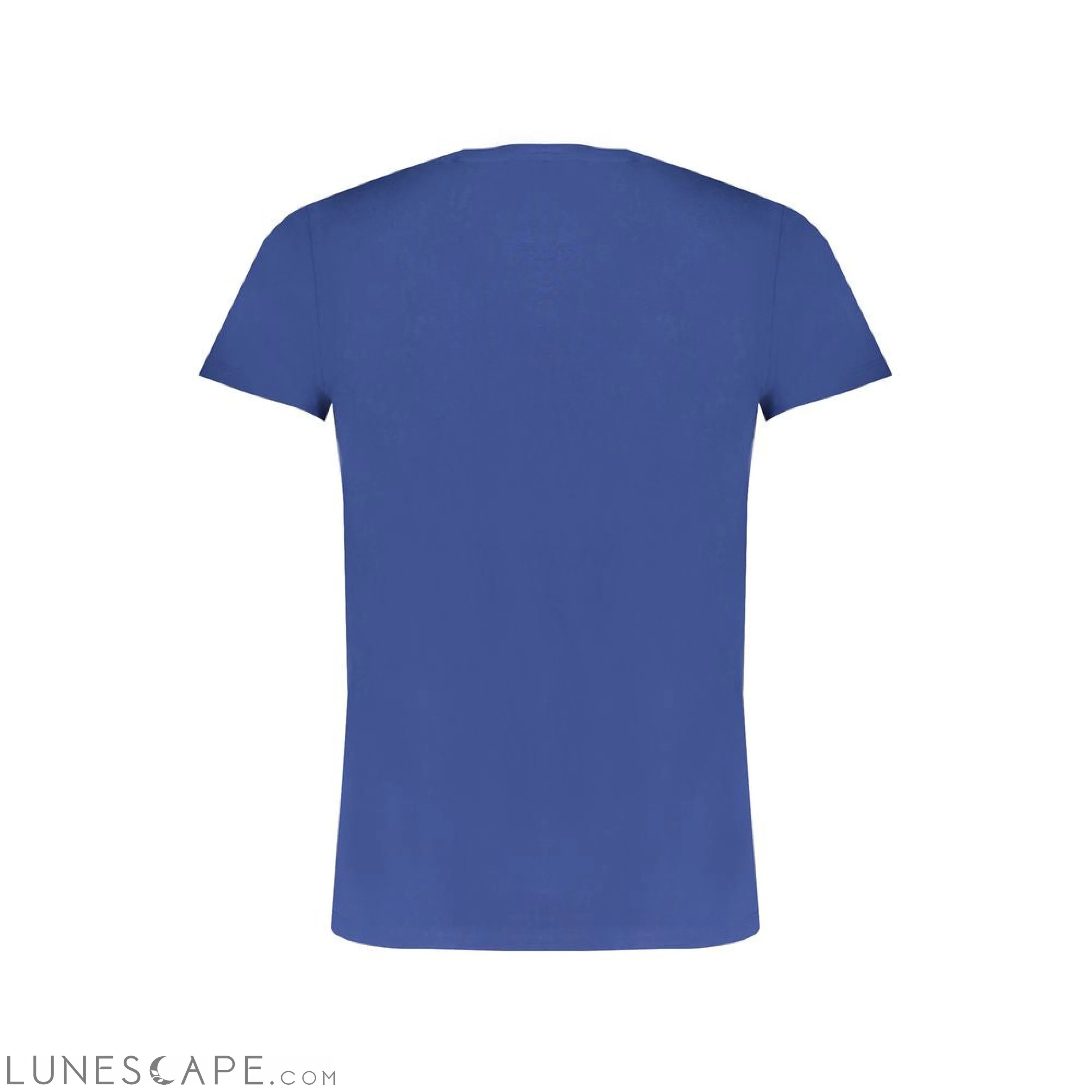 Trussardi Blue Cotton T-Shirt Mens Tee Shirts