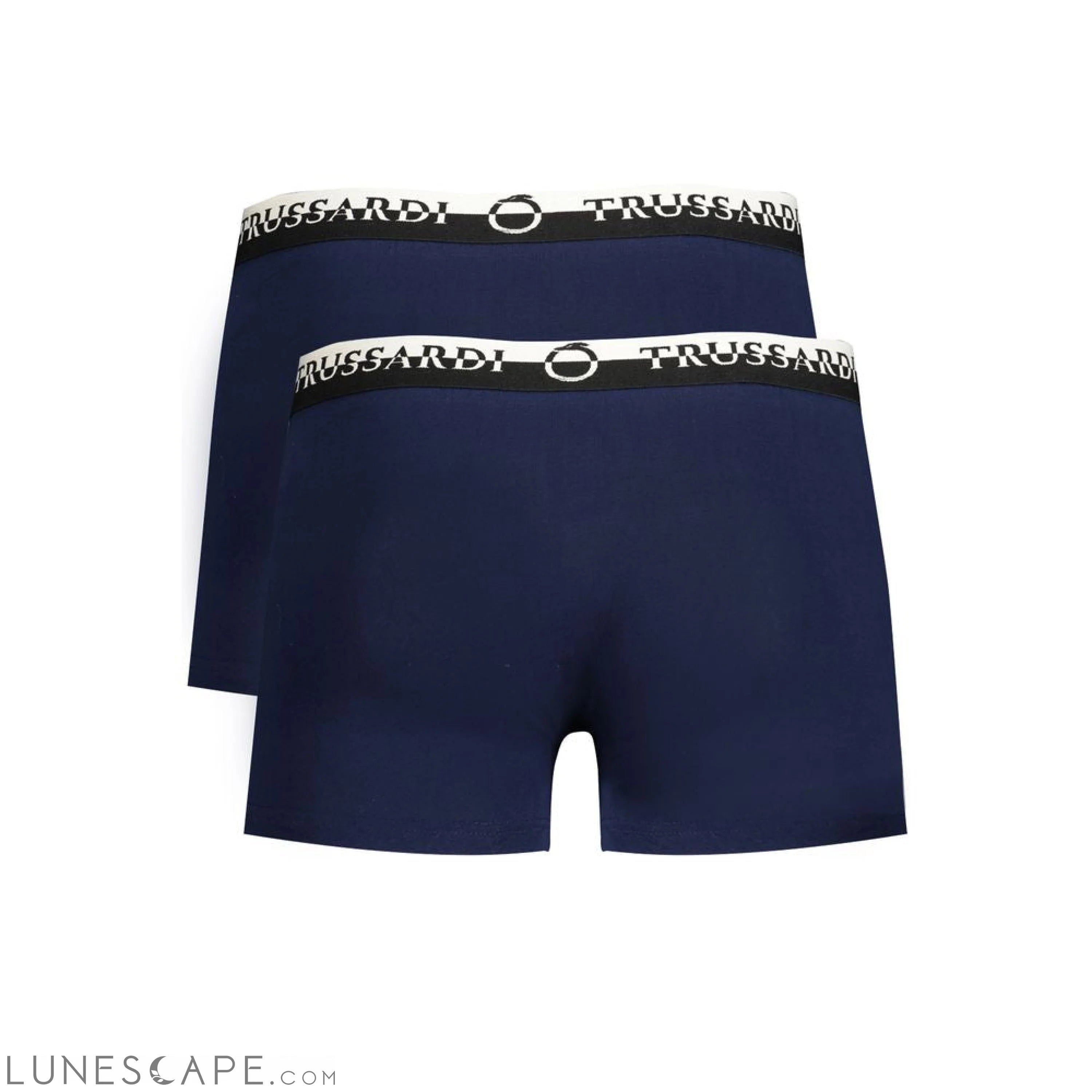 Trussardi Blue Cotton Underwear M Boxer Briefs