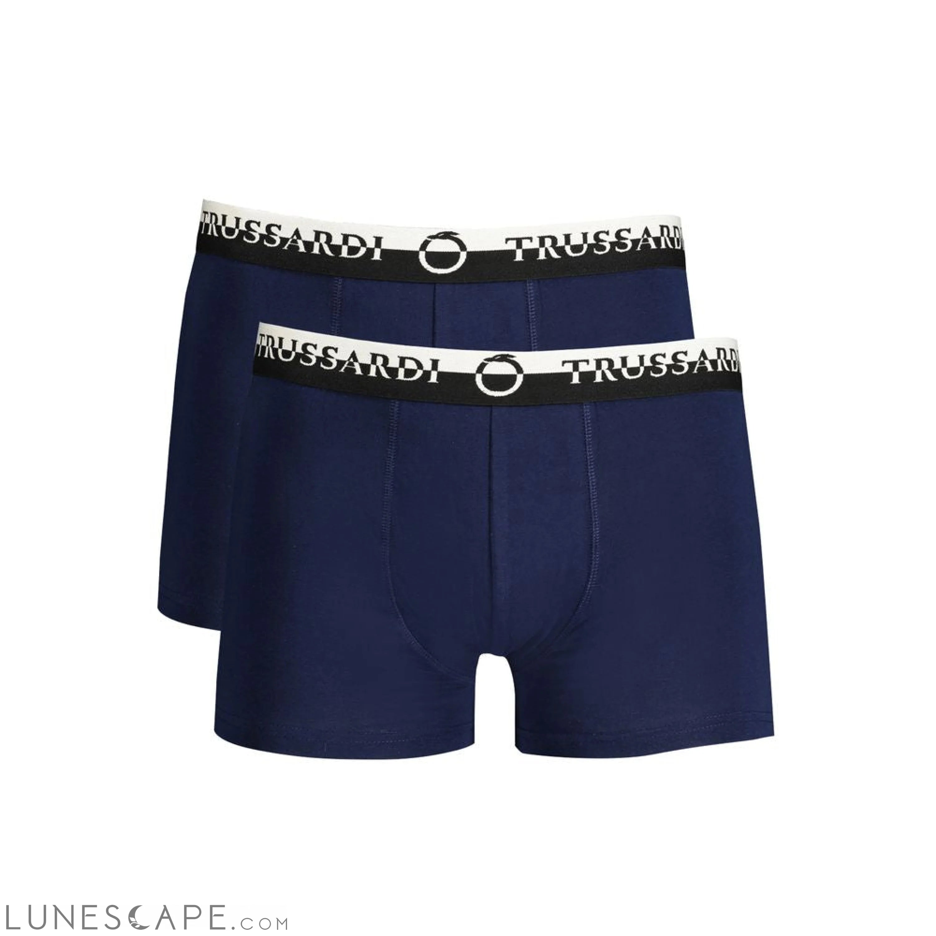 Trussardi Blue Cotton Underwear M Boxer Briefs