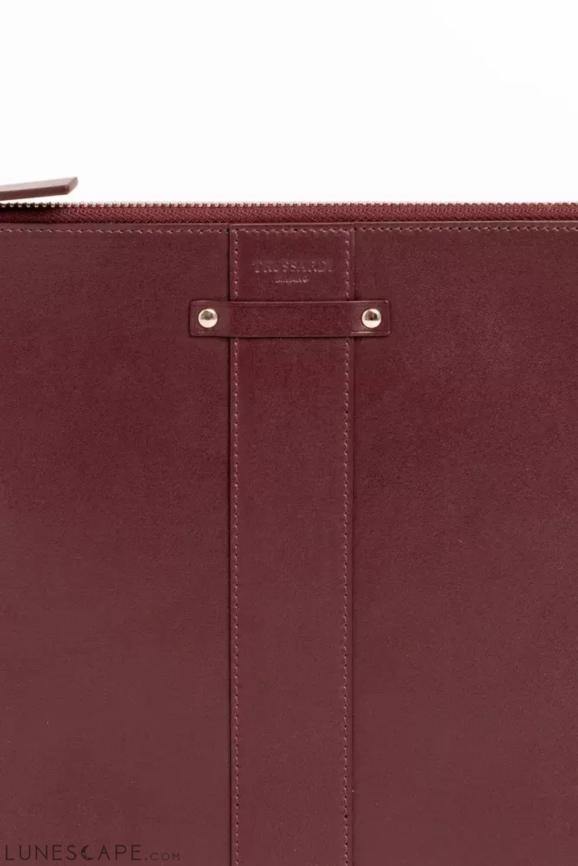 Trussardi Brown Leather Men Wallet LUNESCAPE