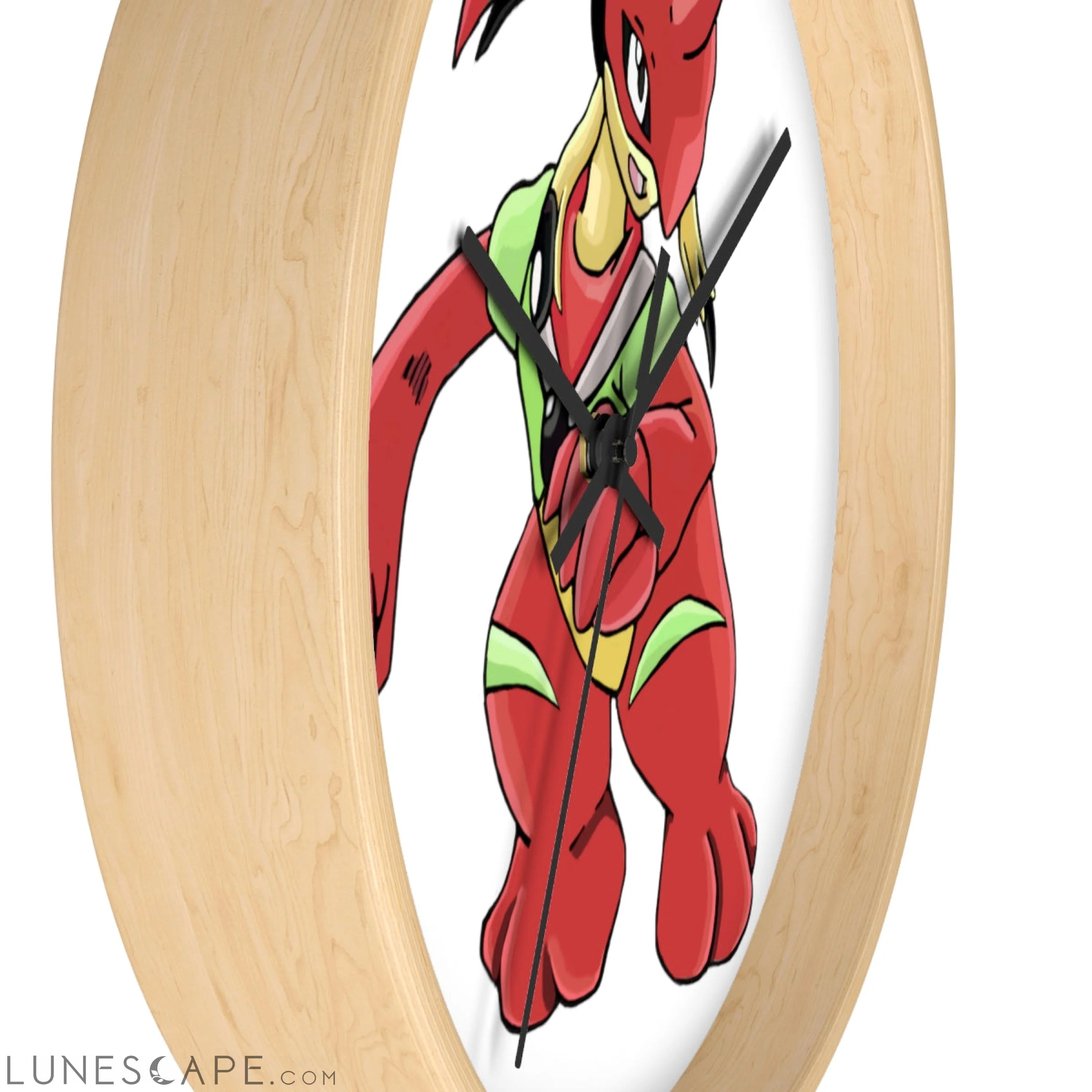 Tsostichan Wall clock LUNESCAPE