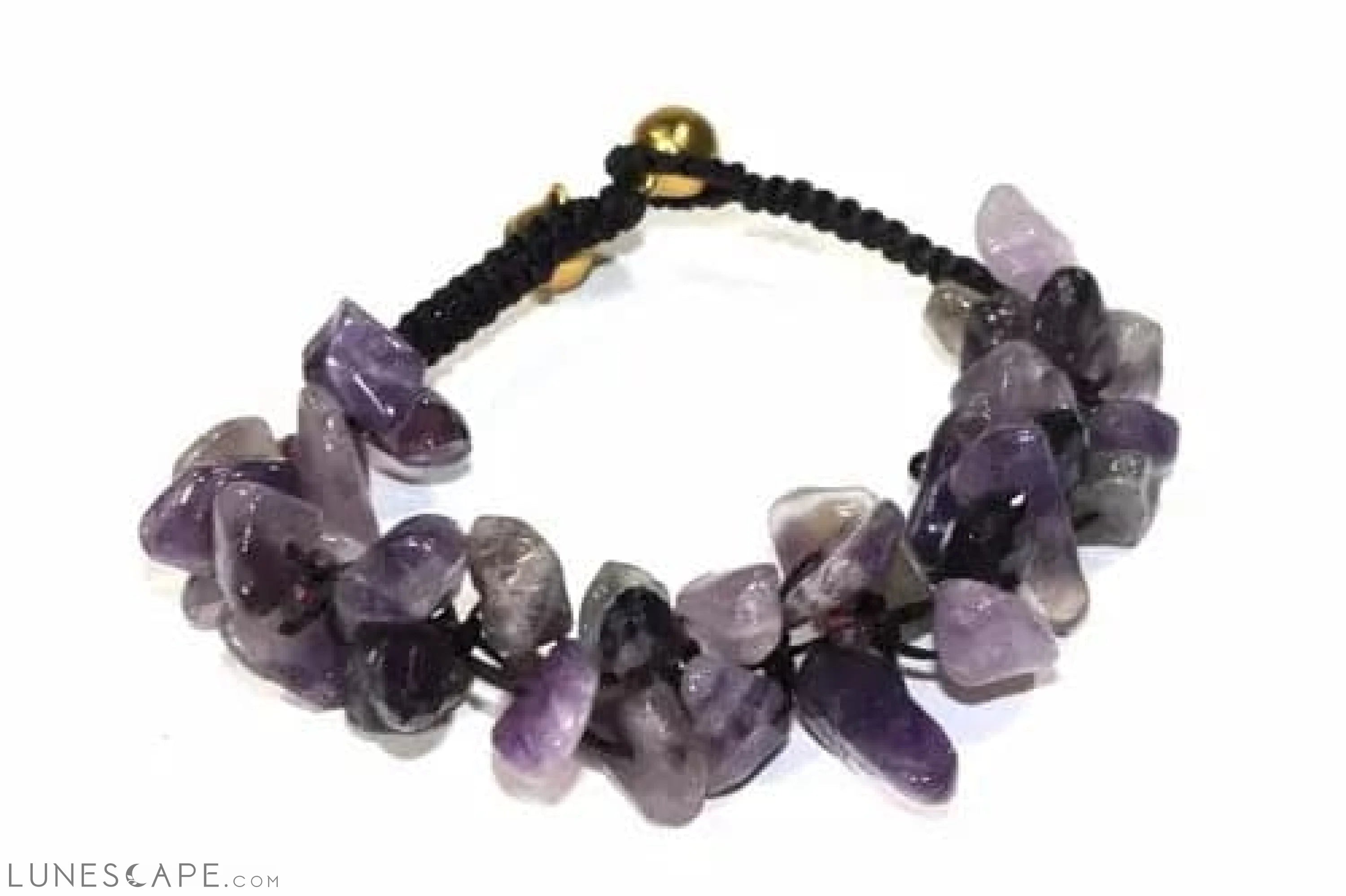 Tumbled Amethyst Bracelet LUNESCAPE