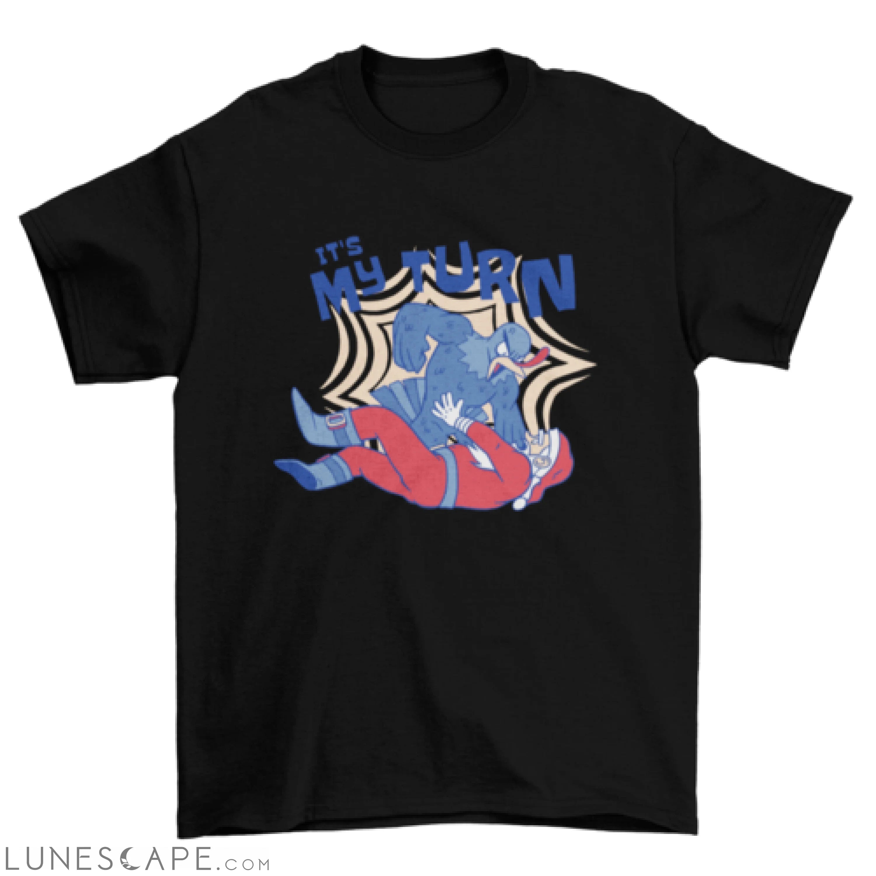 Turkey vs santa t-shirt LUNESCAPE