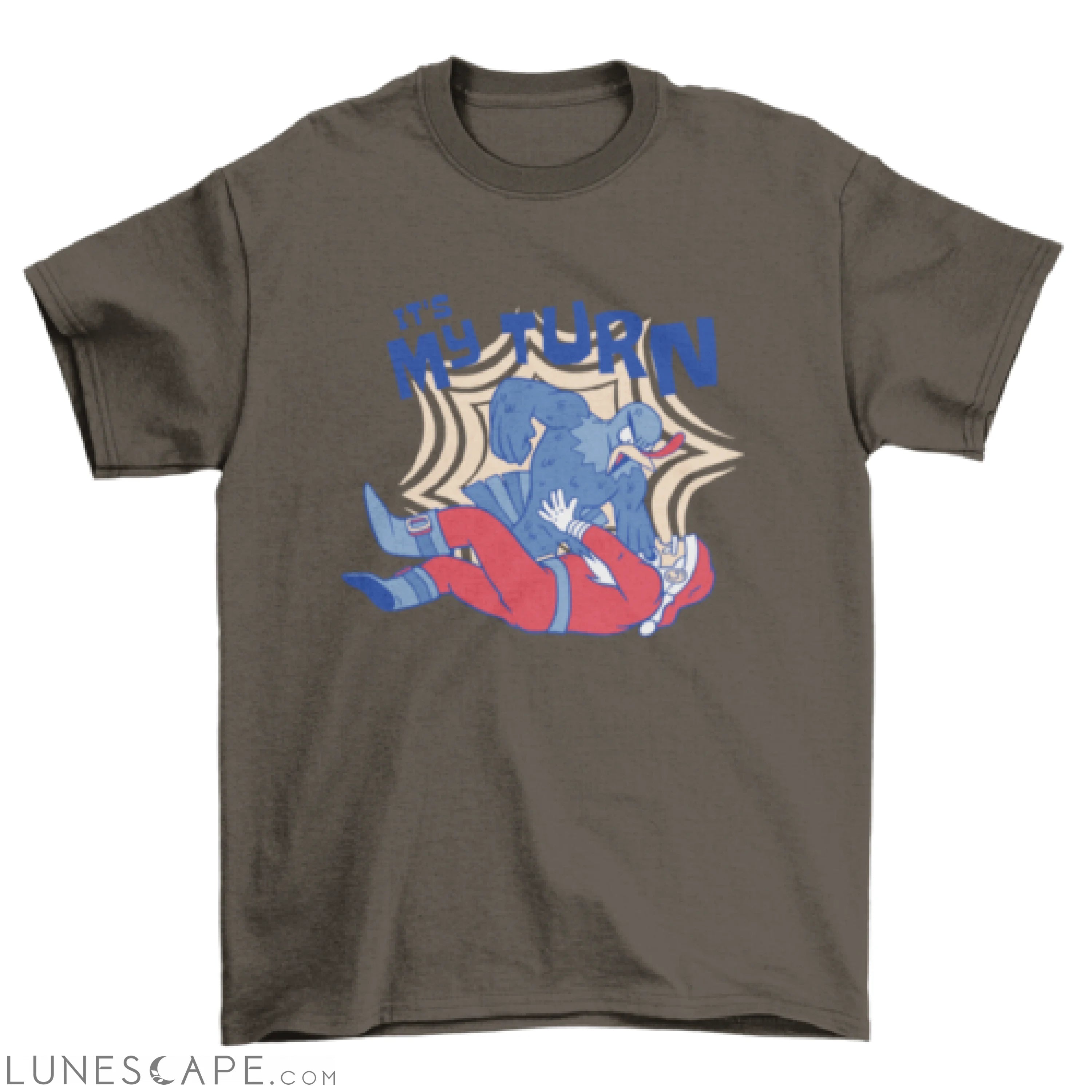 Turkey vs santa t-shirt LUNESCAPE