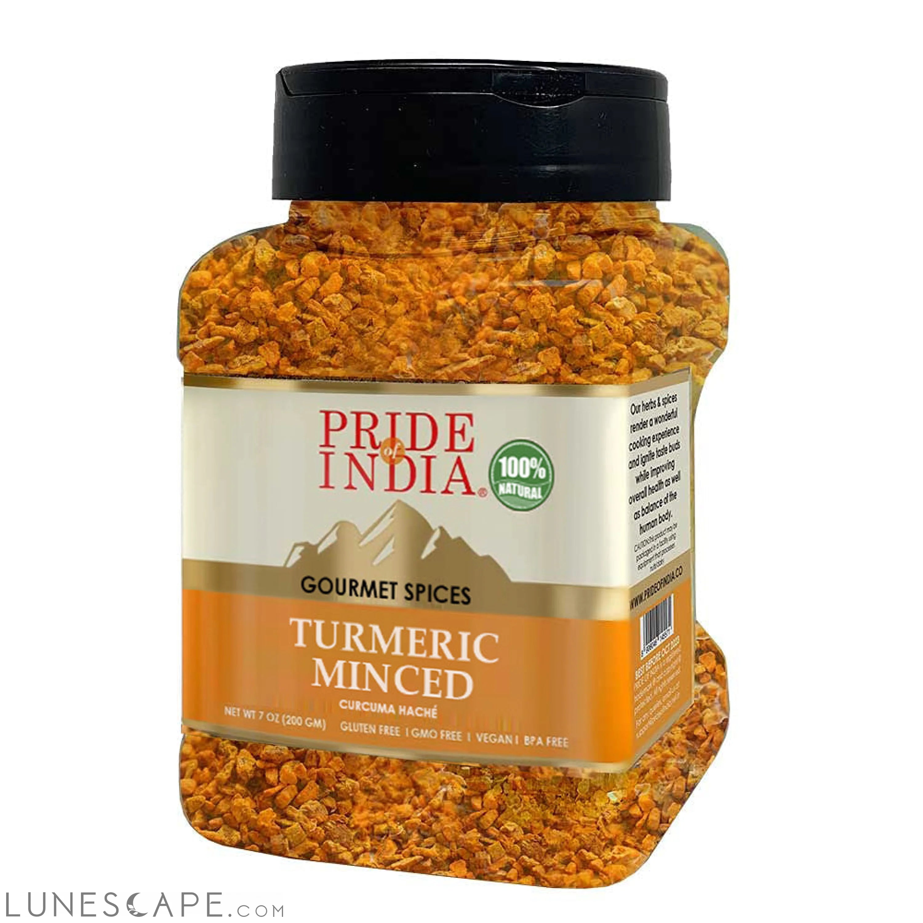 Turmeric Minced Whole - 7 oz LUNESCAPE