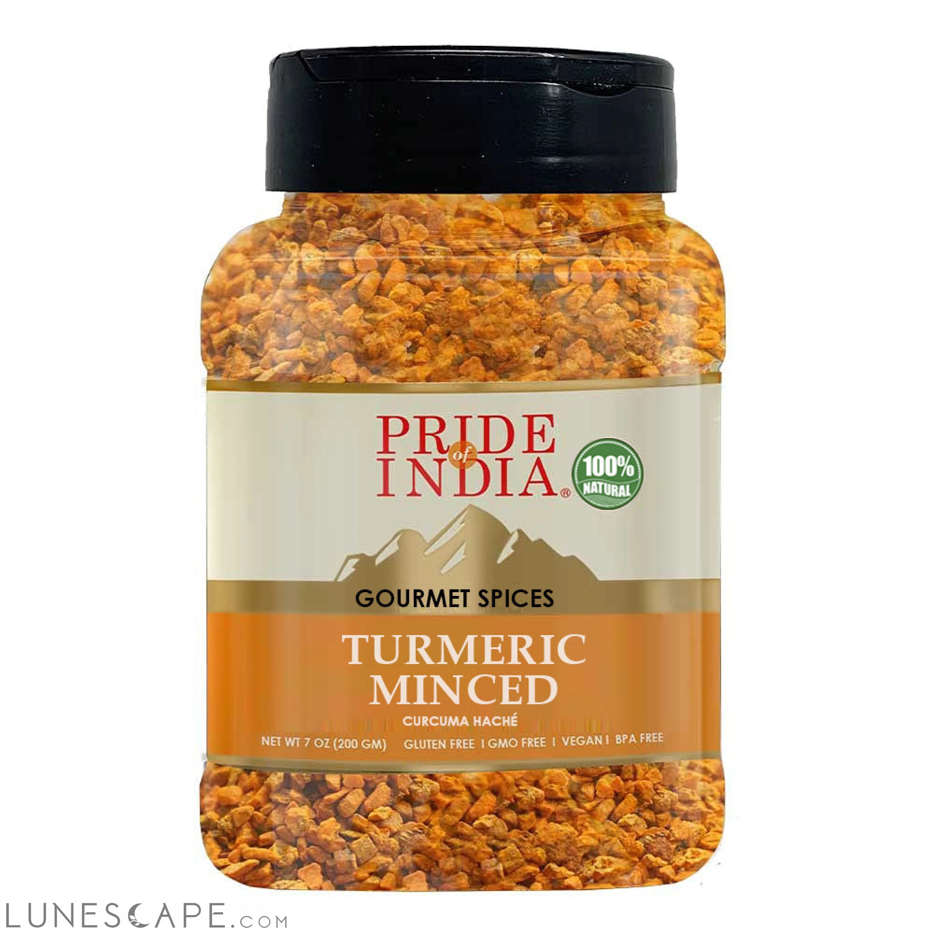 Turmeric Minced Whole - 7 oz LUNESCAPE
