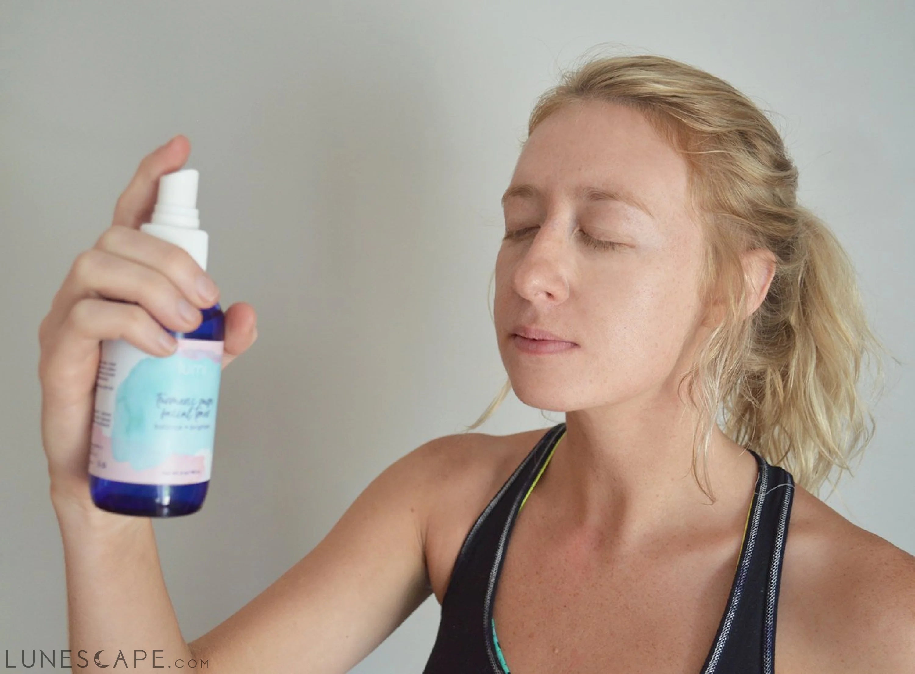 turmeric sage facial toner LUNESCAPE