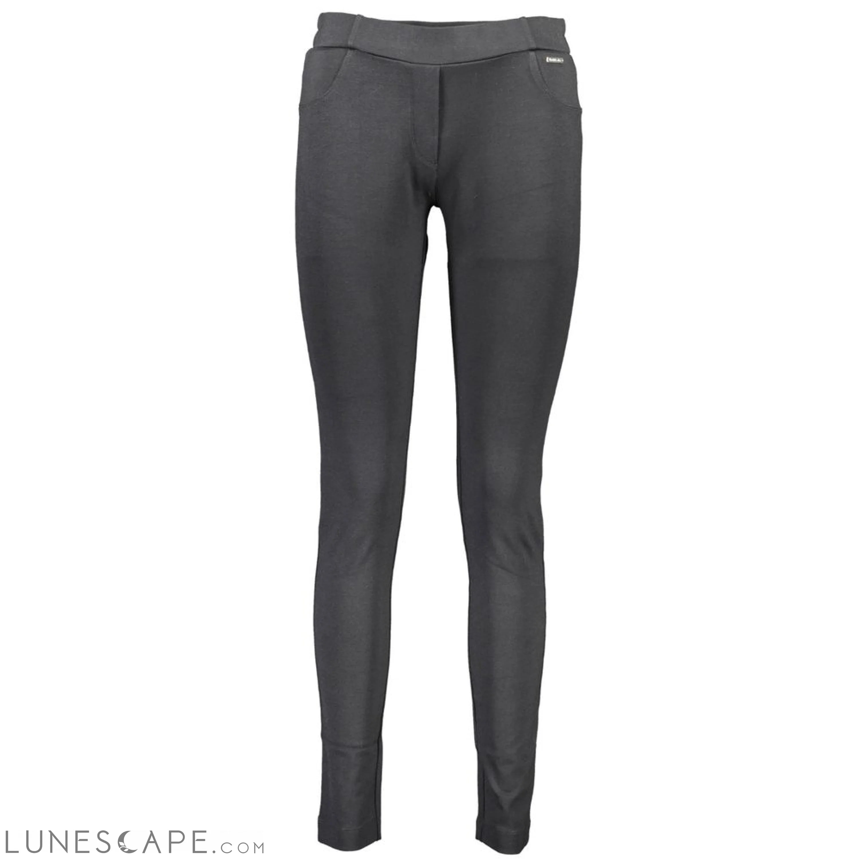 U.S. POLO ASSN. Black Viscose Women Legging LUNESCAPE